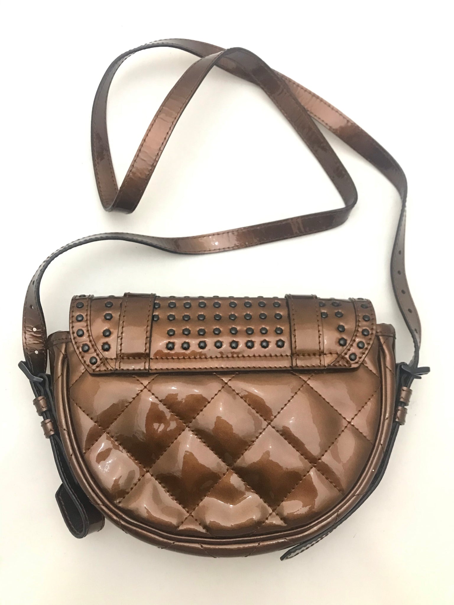Isabella's Wardrobe Burberry Patent Crossbody.