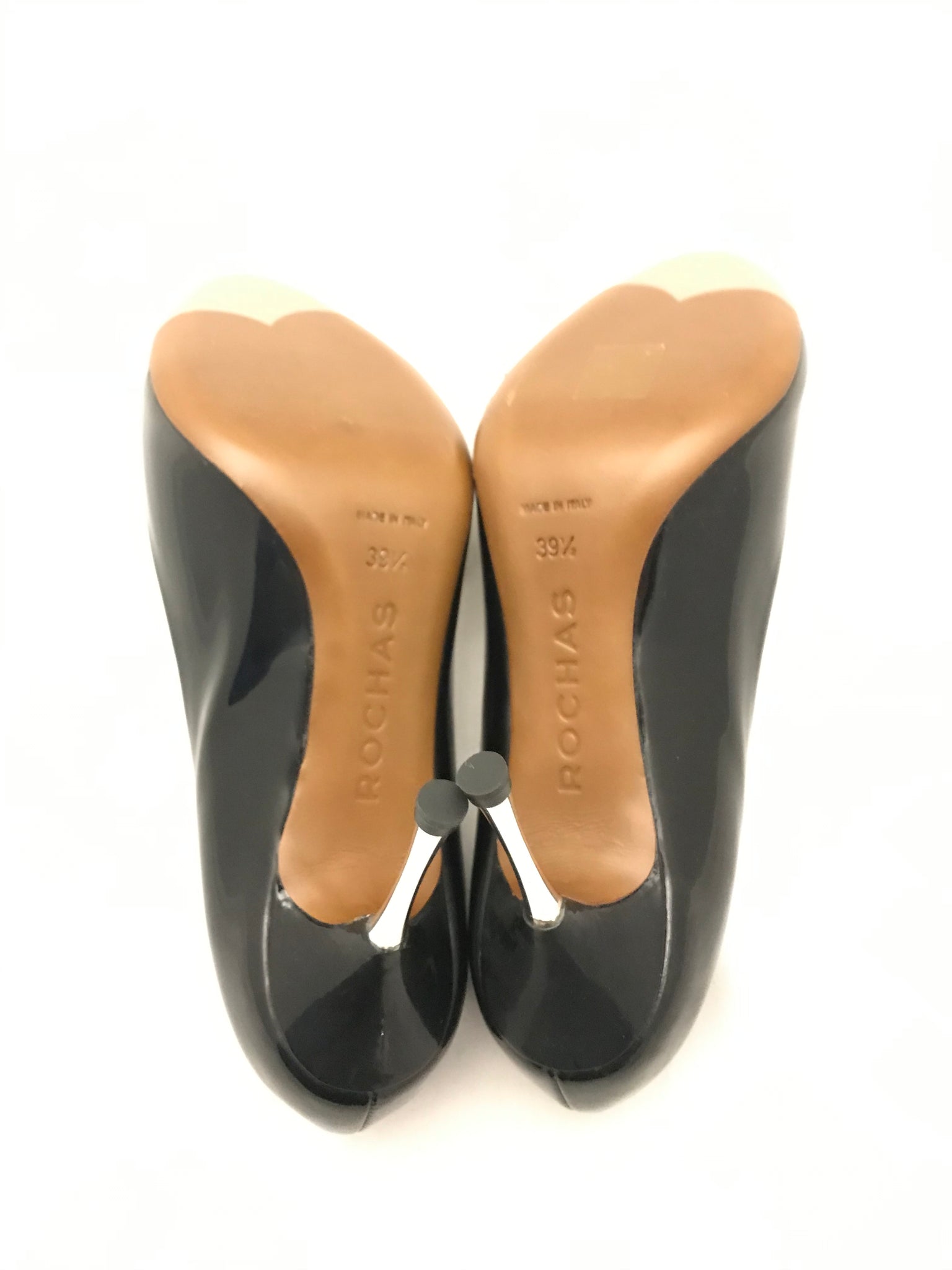 Isabella's Wardrobe Rochas Patent Heels.