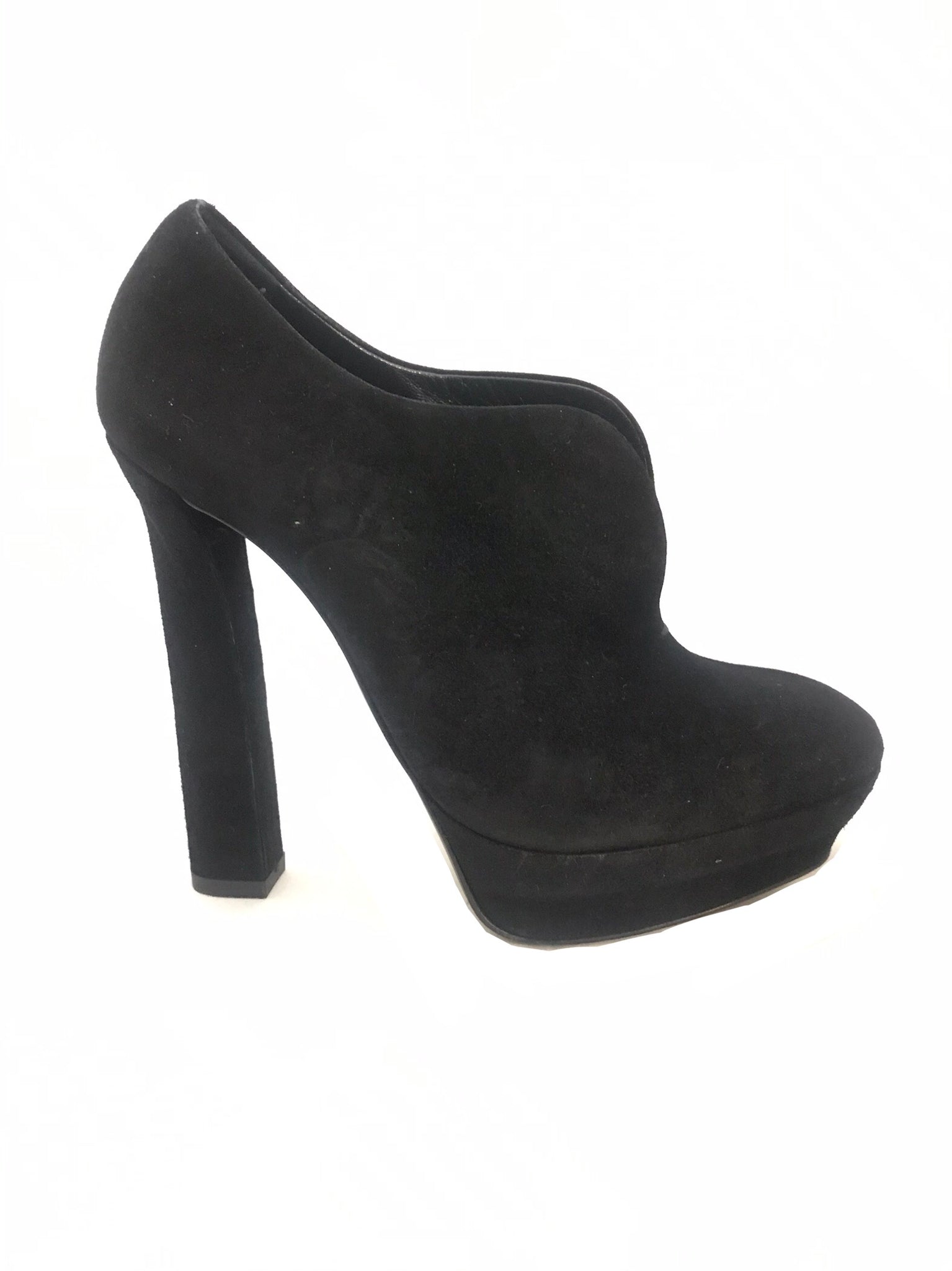 Isabella's Wardrobe Bottega Veneta Suede Ankle Boots.