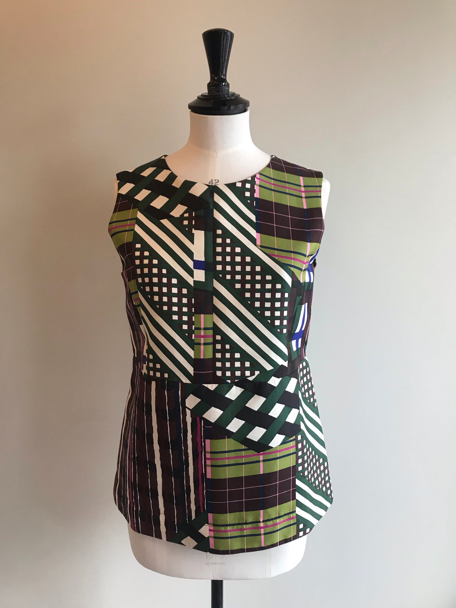 Isabella's Wardrobe Marni Abstract Top.