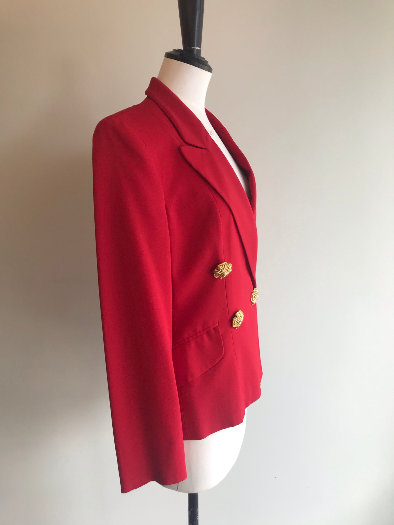 Isabella's Wardrobe Moschino Cheap and Chic Double Breasted Jacket.