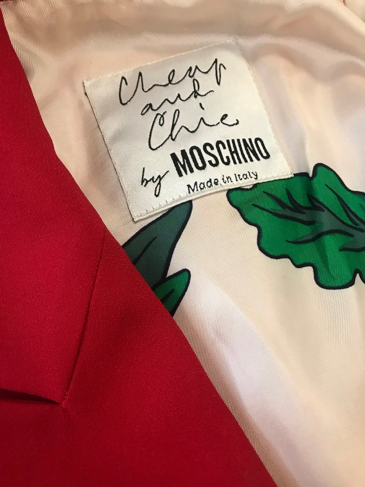 Isabella's Wardrobe Moschino Cheap and Chic Double Breasted Jacket.