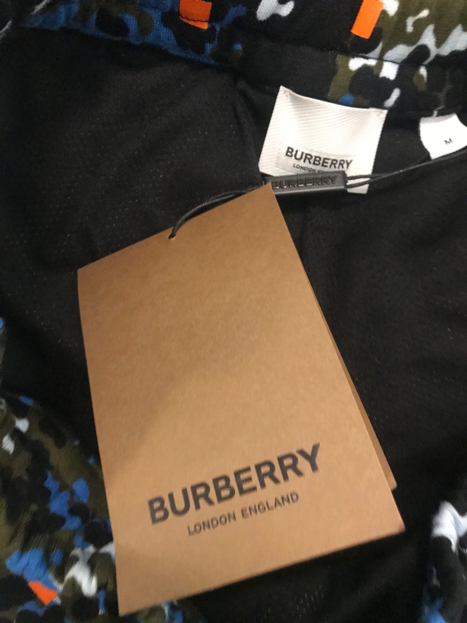 Isabella's Wardrobe Burberry Camo Cotton Shorts.