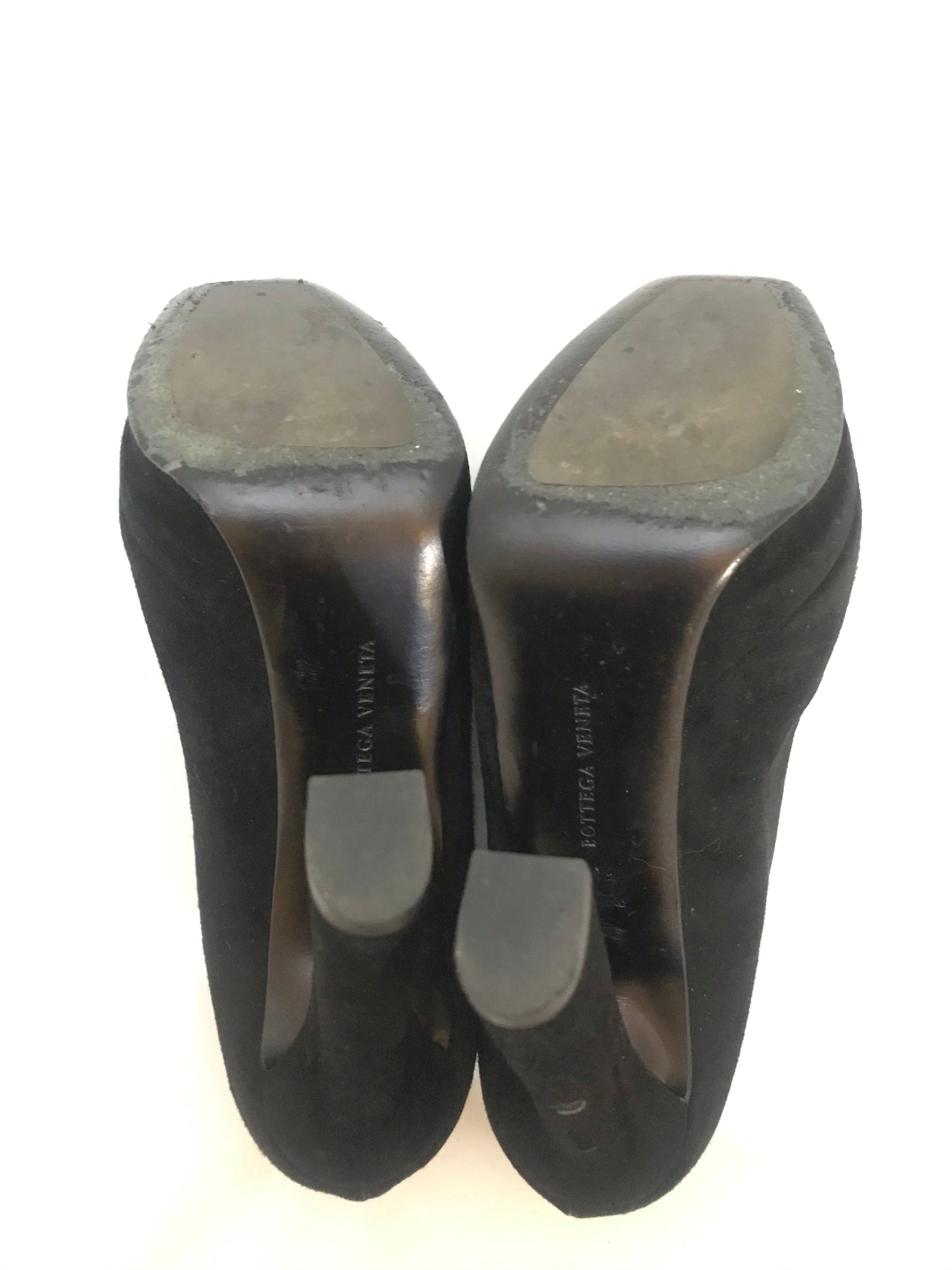 Isabella's Wardrobe Bottega Veneta Suede Ankle Boots.