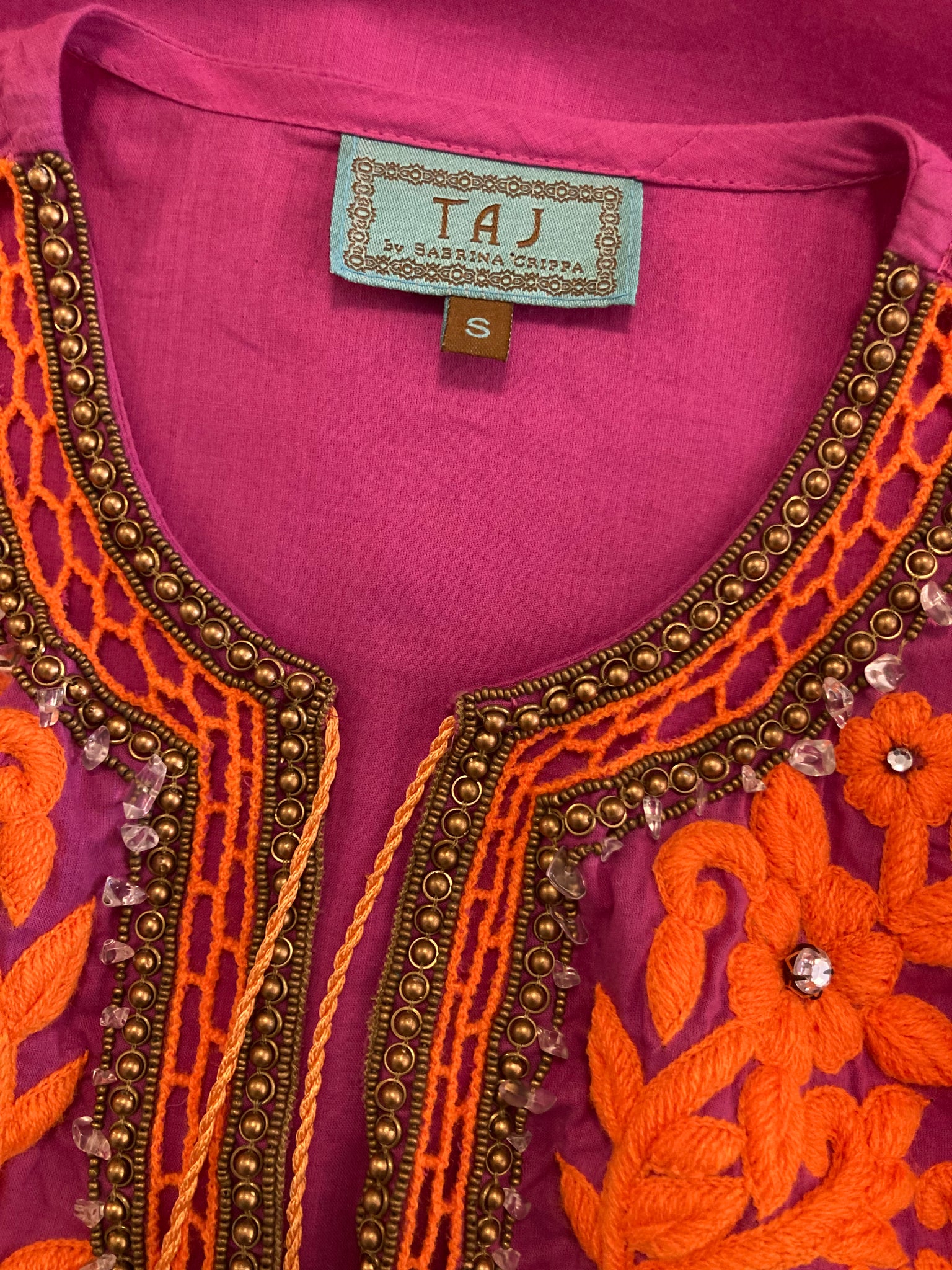 Embellished Cotton Tunic
