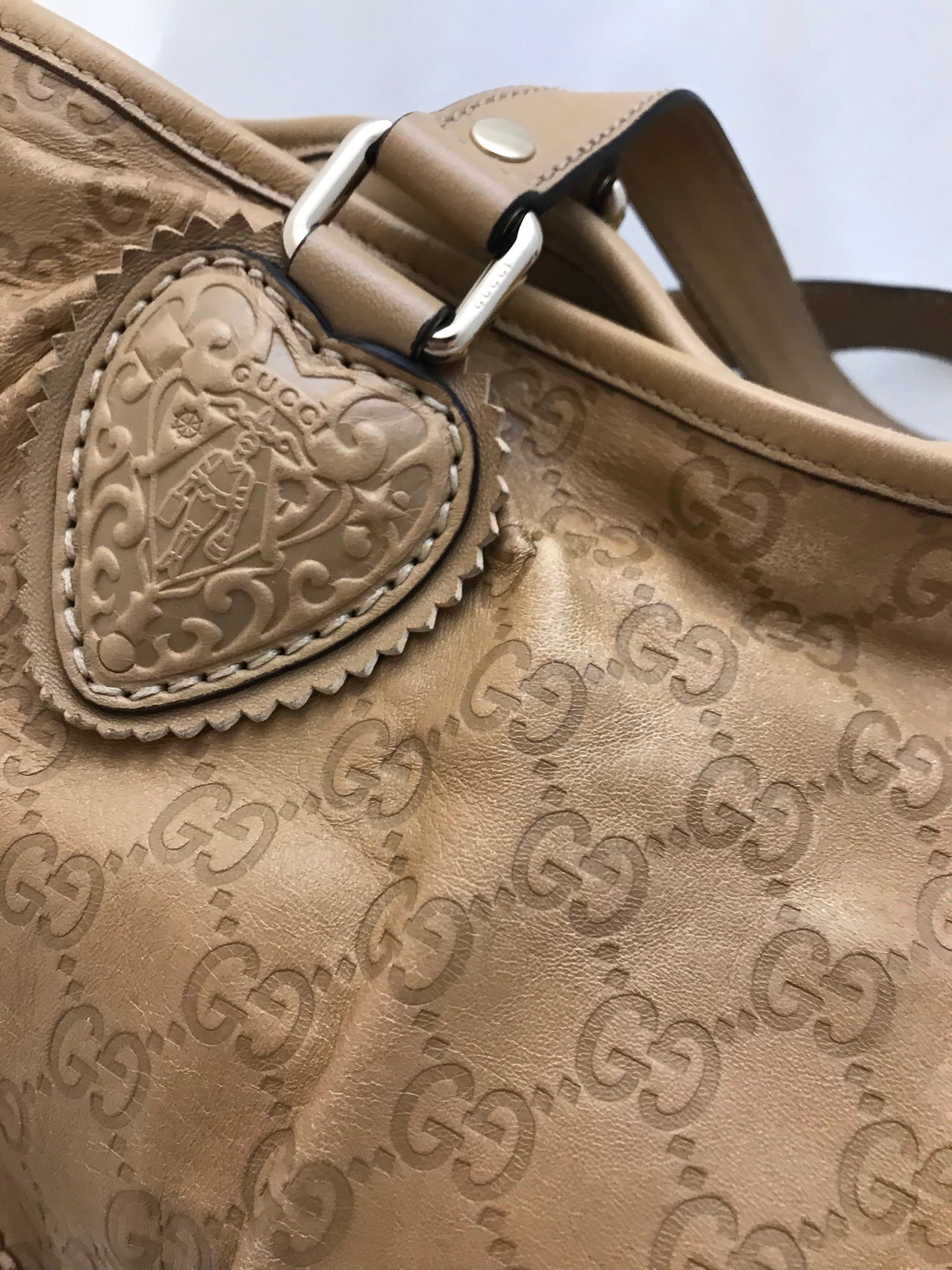 Isabella's Wardrobe Gucci Tribecca Tassel Guccissima Tote.