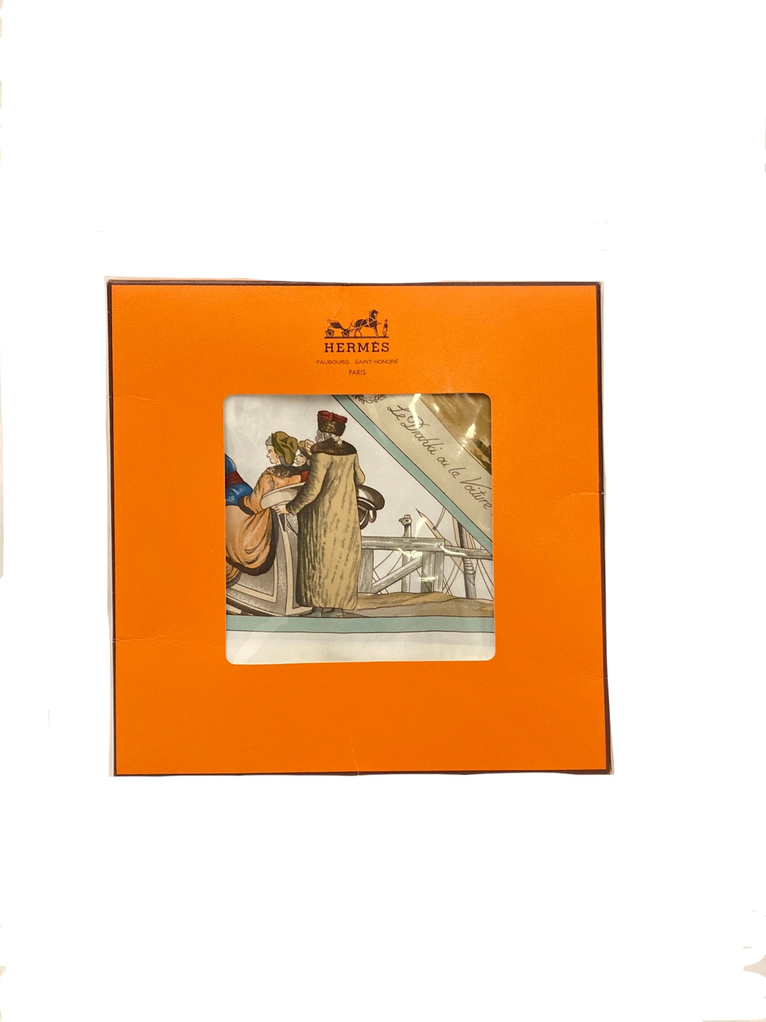 Voyages en Russie Silk Scarf