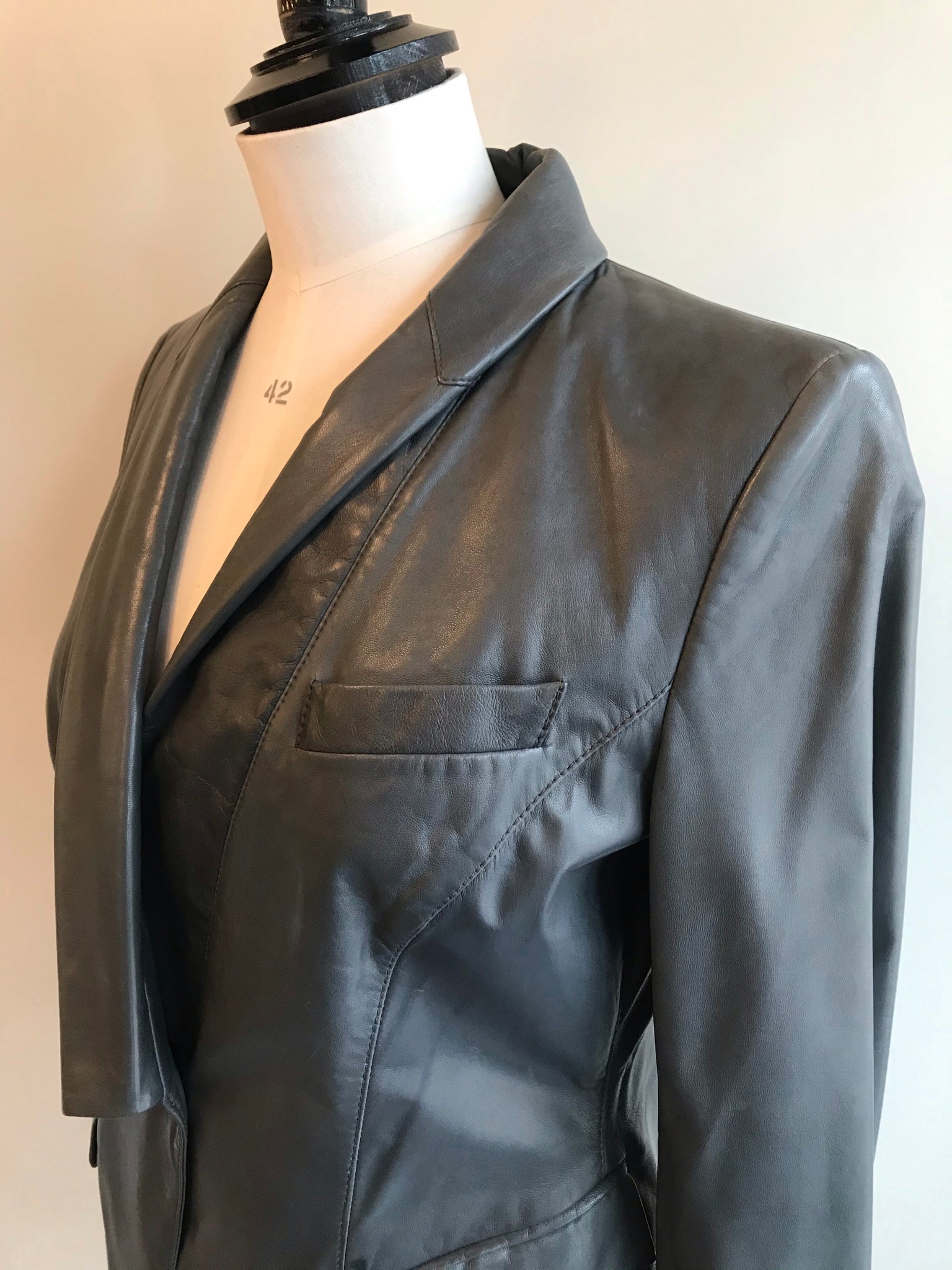 Isabella's Wardrobe Burberry Lambskin Jacket.