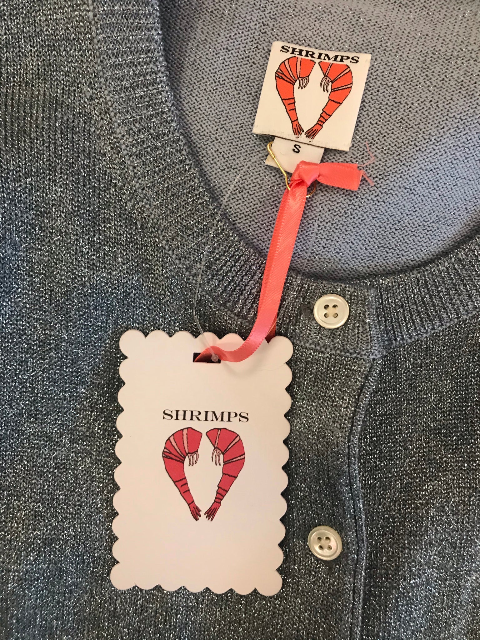 Isabella's Wardrobe Shrimps Metallic 'Lorna' Cardigan.