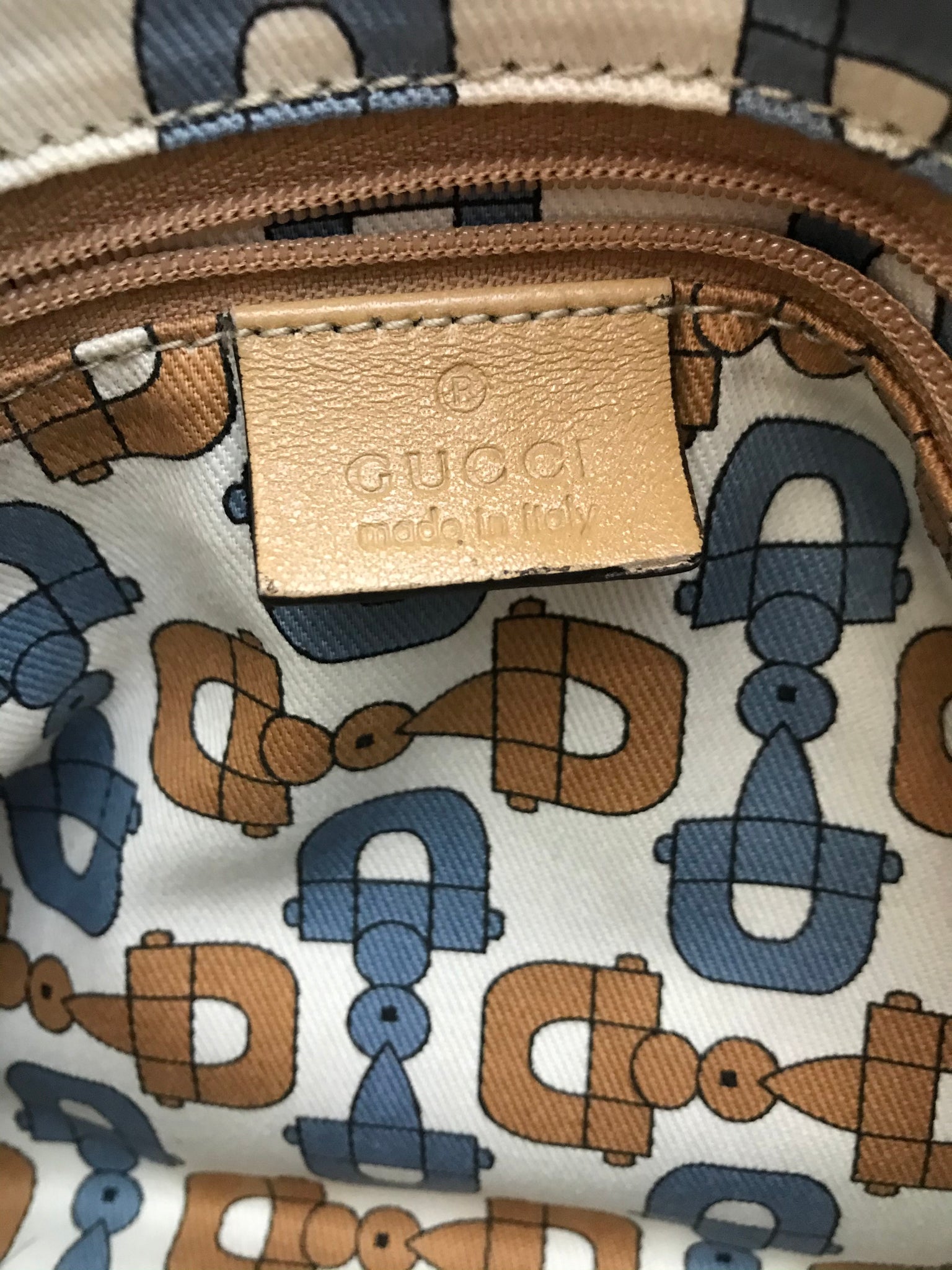 Isabella's Wardrobe Gucci Tribecca Tassel Guccissima Tote.