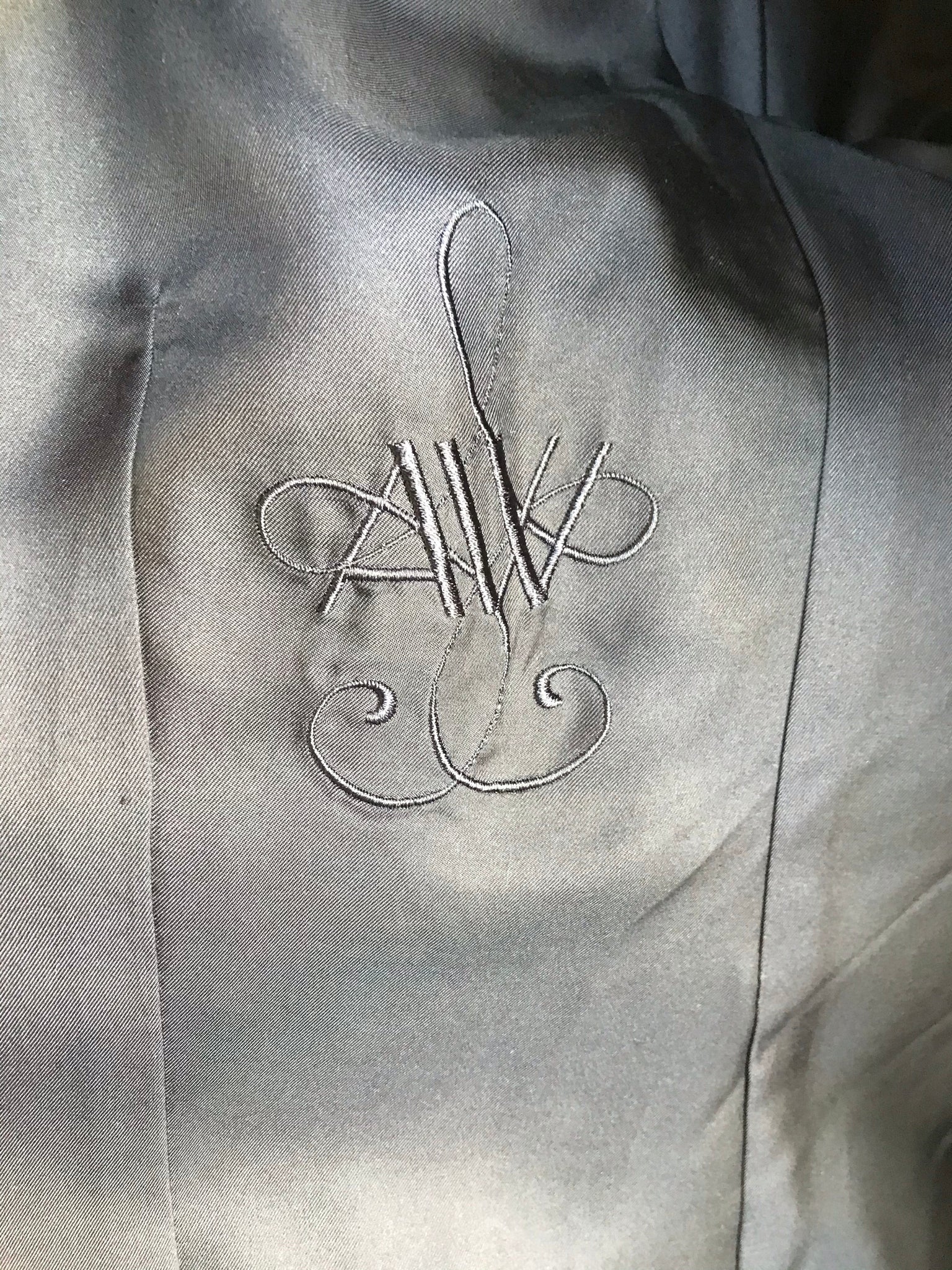 Isabella's Wardrobe Amanda Wakeley Leather Coat.