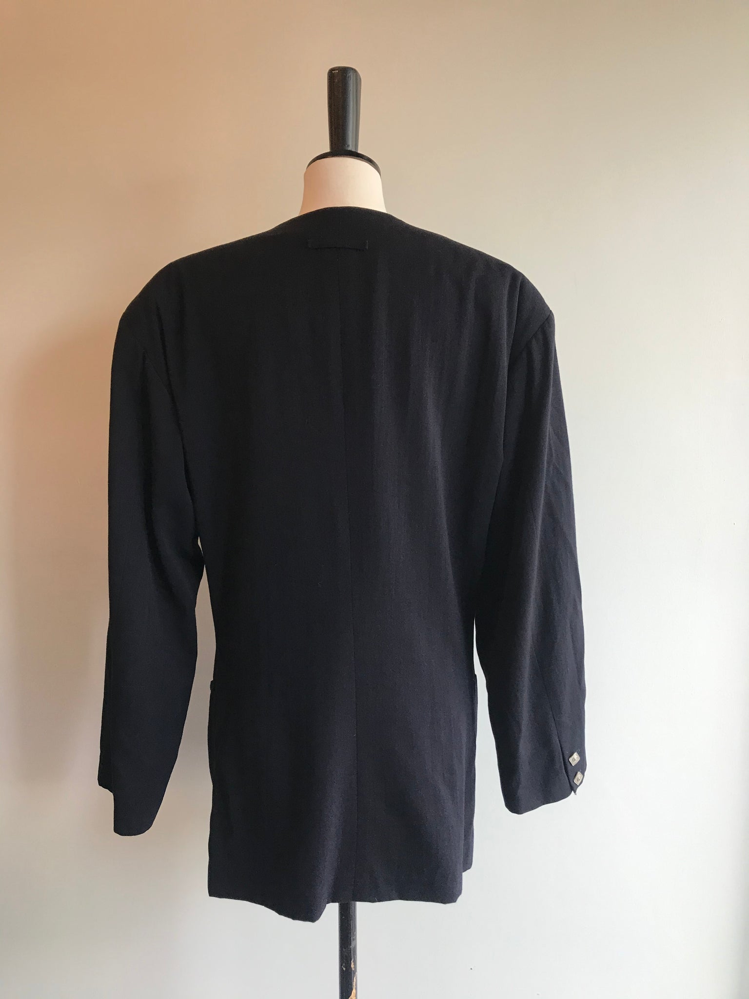 Isabella's Wardrobe Jean Paul Gaultier Vintage 1980's Wool Jacket.