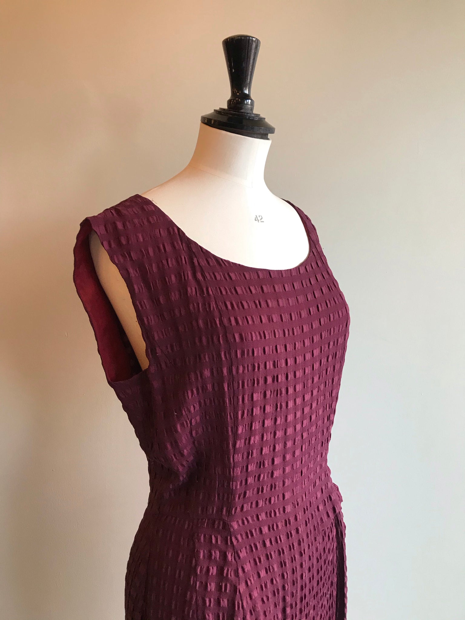 Isabella's Wardrobe Rochas Textured Silk Dress and Jacket.