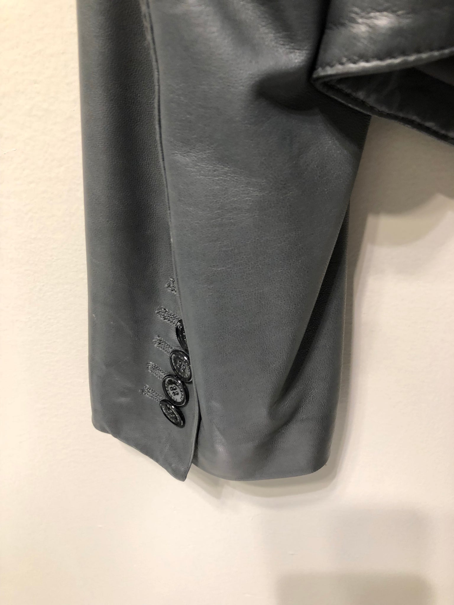 Isabella's Wardrobe Burberry Lambskin Jacket.