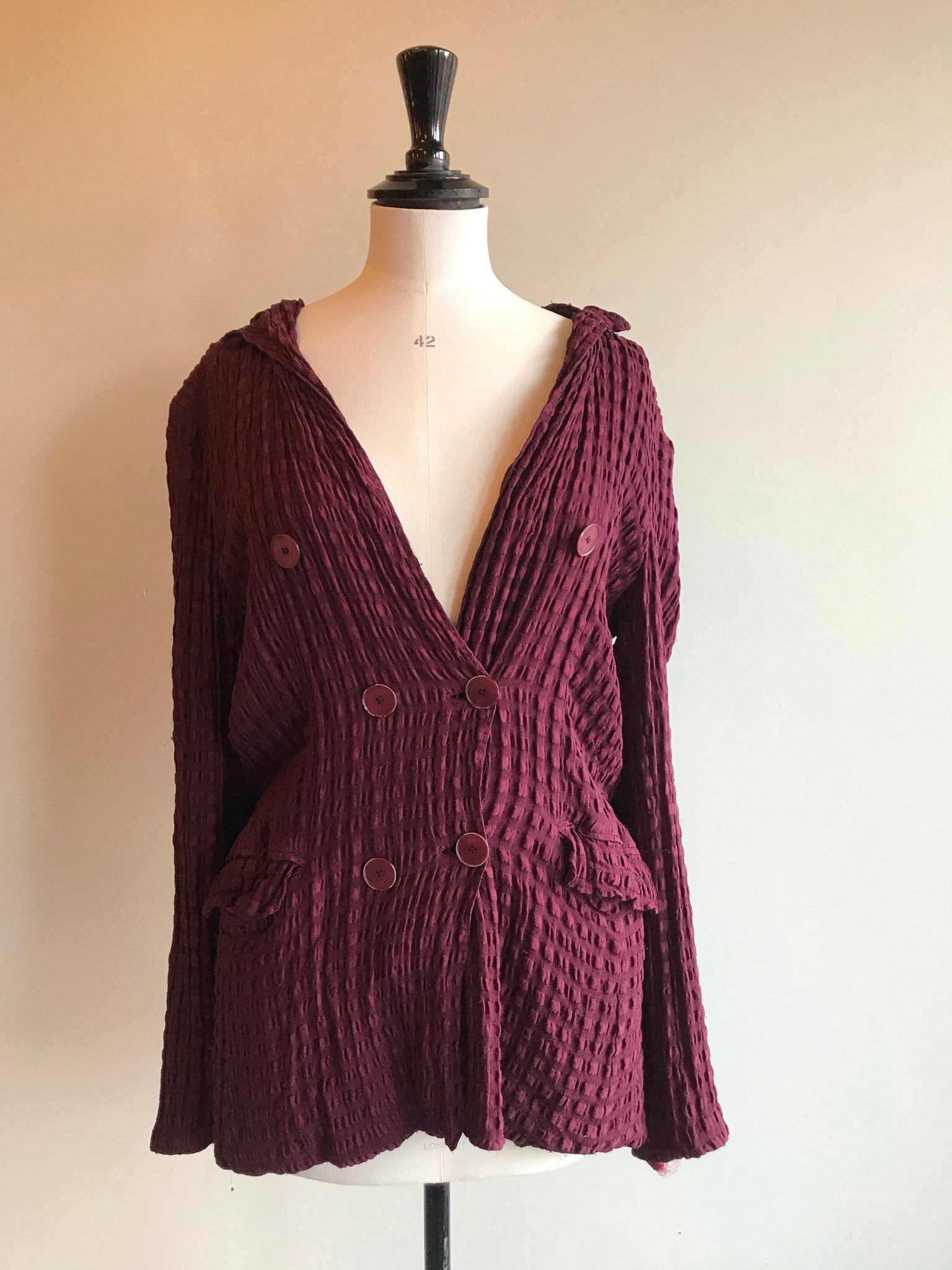 Isabella's Wardrobe Rochas Textured Silk Dress and Jacket.