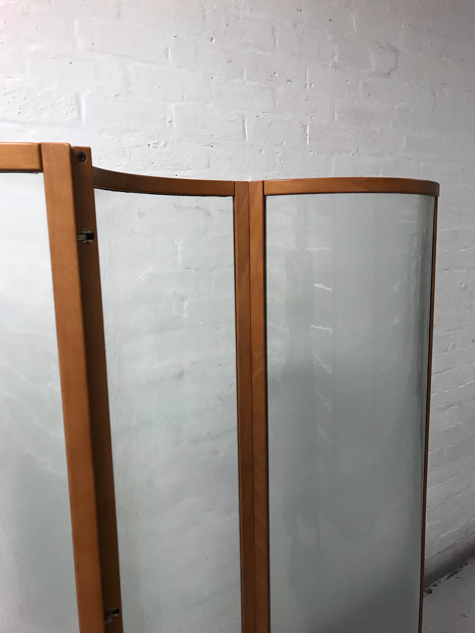 Isabella's Wardrobe Vittorio Livi for Fiam Glass Voyeur Screen by Vittorio Livi for Fiam.