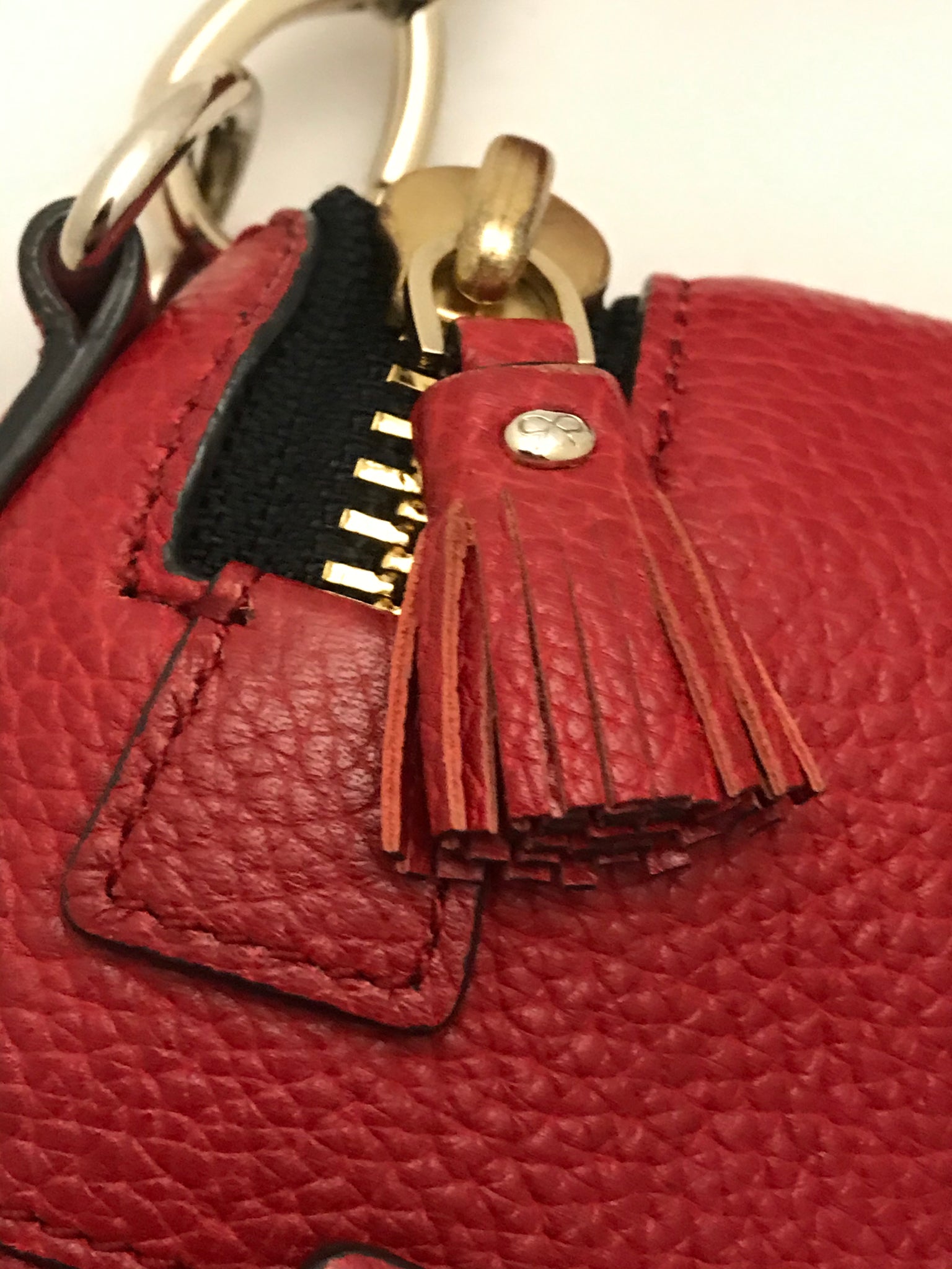 Isabella's Wardrobe Anya Hindmarch Maxi Zip Satchel Bag.