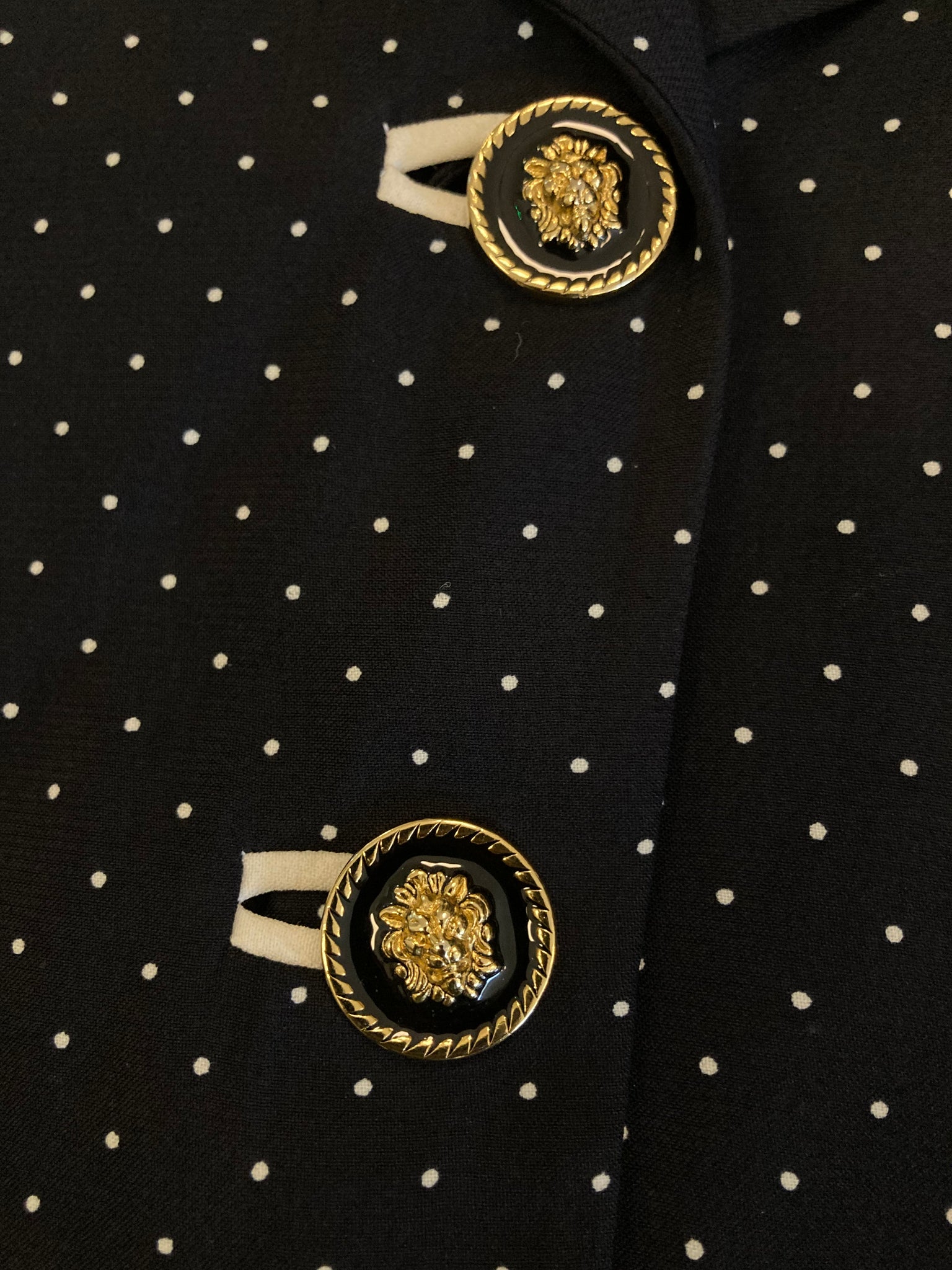Vintage Polka Dot Jacket