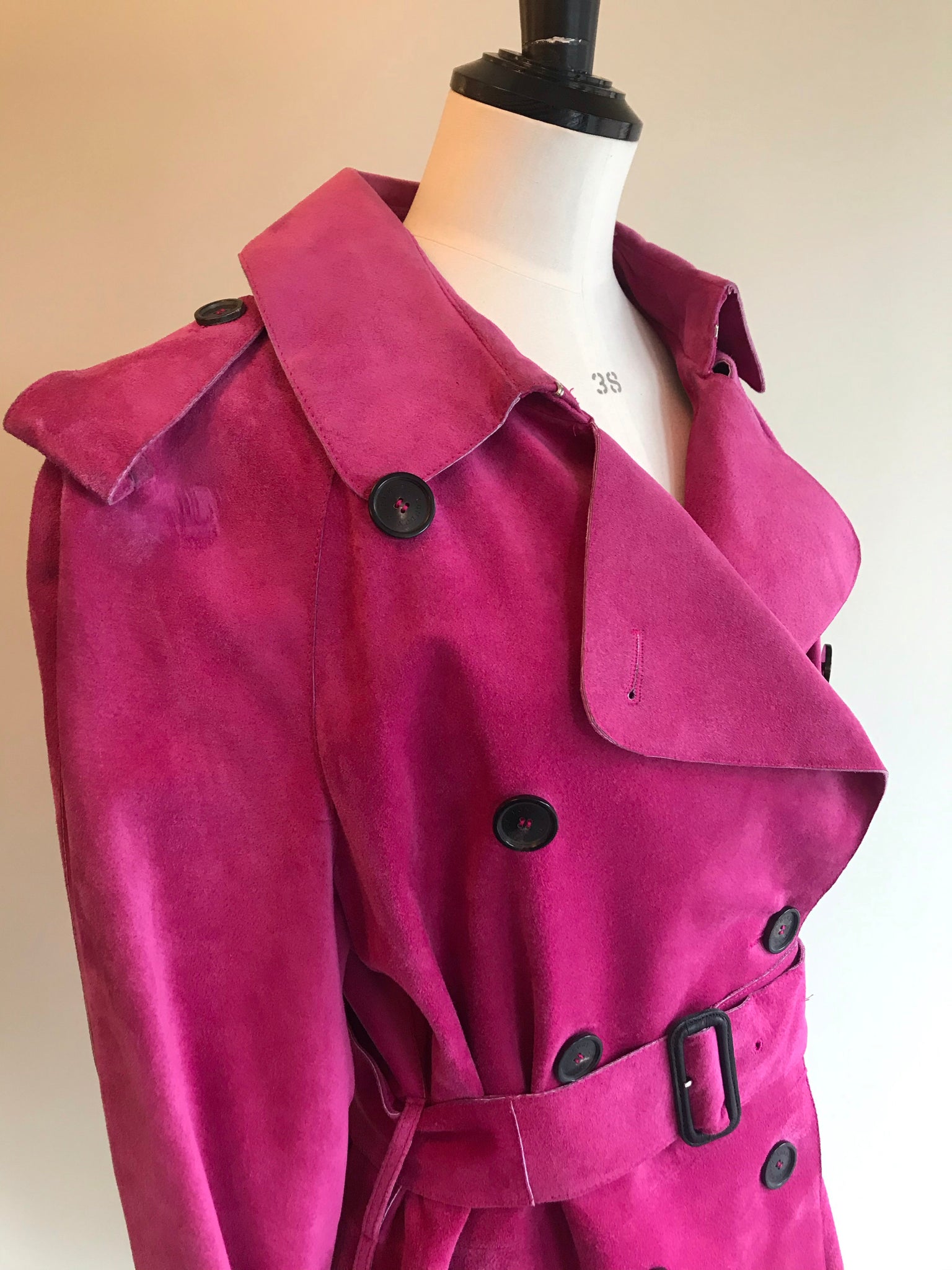 Isabella's Wardrobe Burberry Pigskin Trenchcoat.