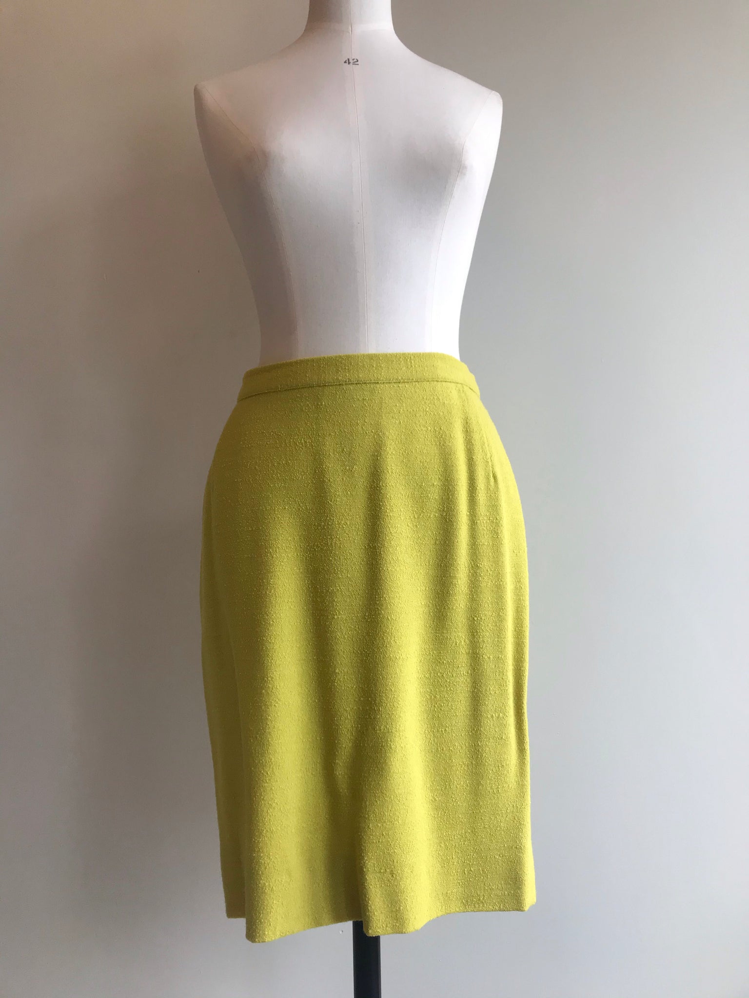 Isabella's Wardrobe Gianni Versace Vintage Wool Skirt Suit.