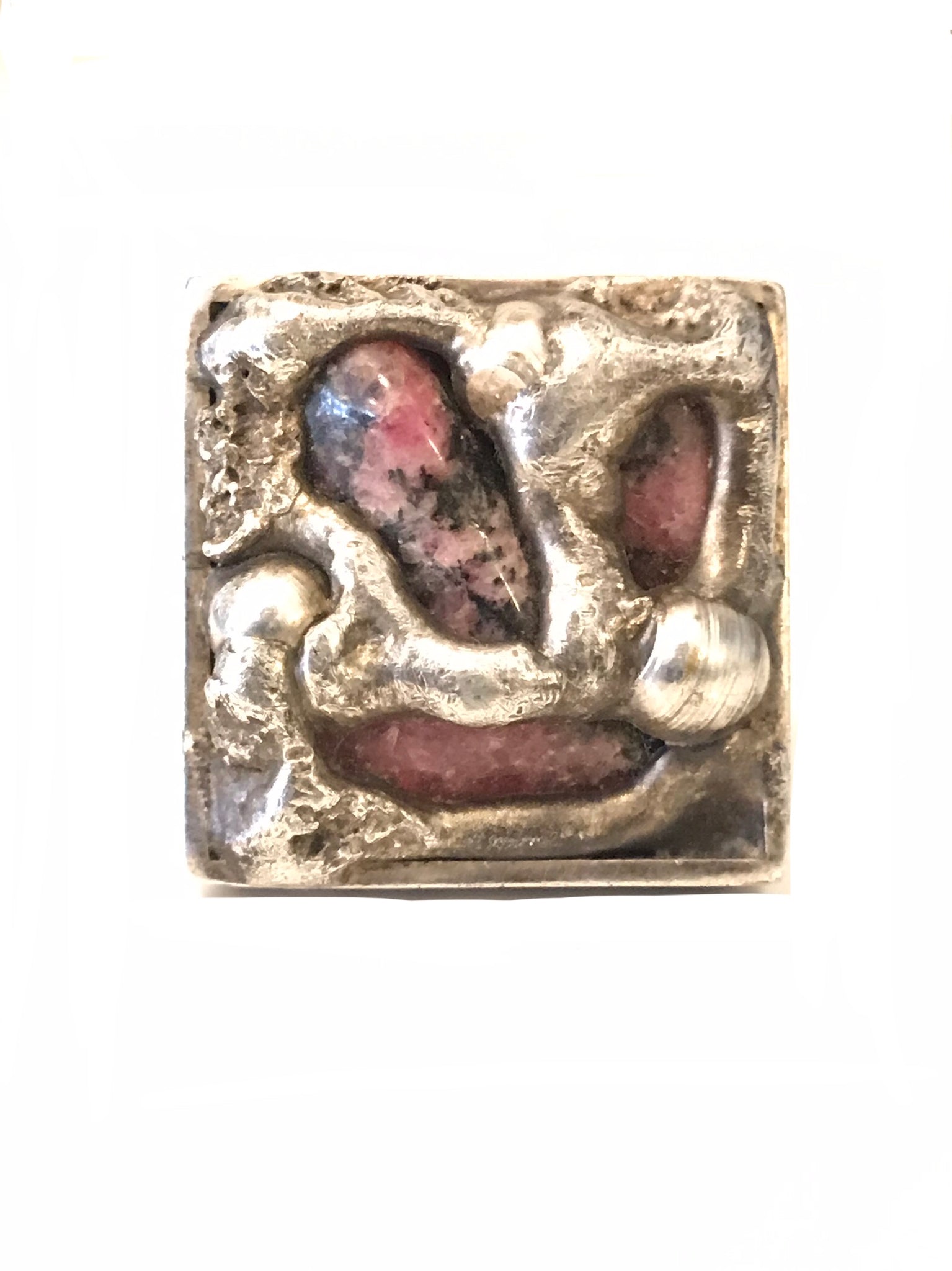 Isabella's Wardrobe Dansk Smykkekunst Handmade Modernist Ring.