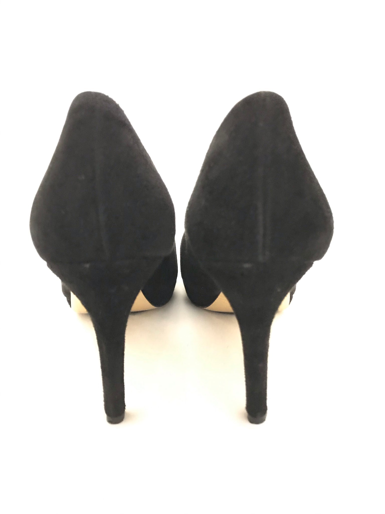 Isabella's Wardrobe Hogl Suede Heels.