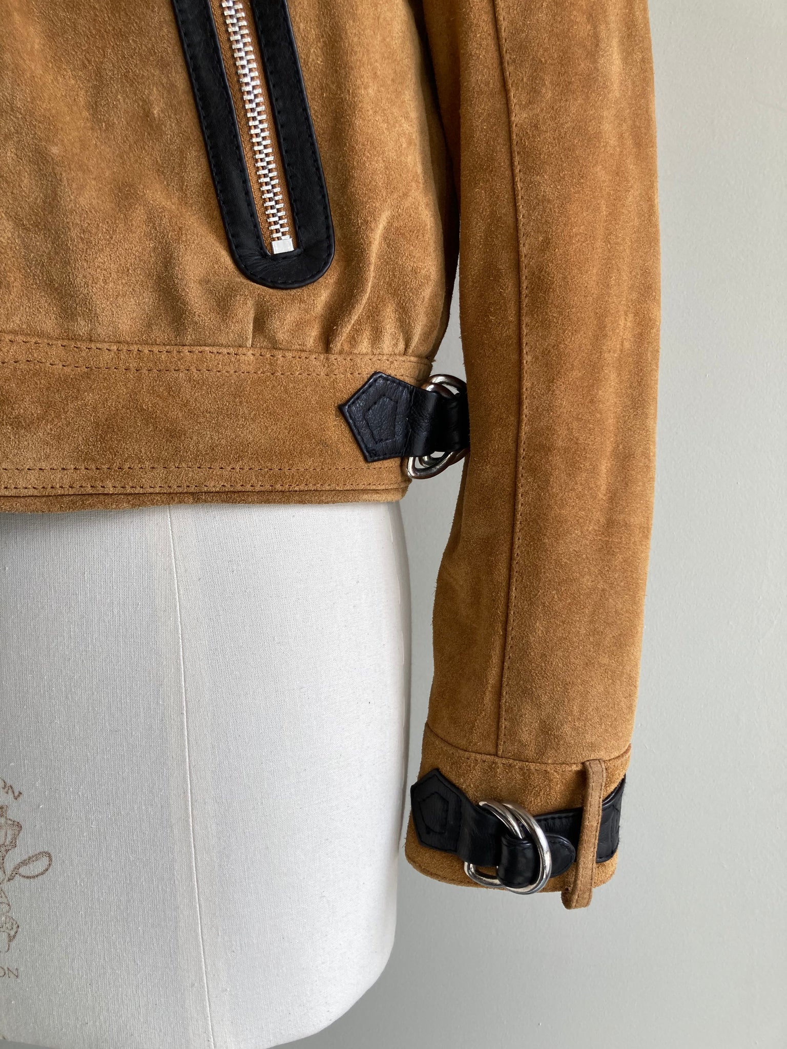 Suede and Shearling Jacket