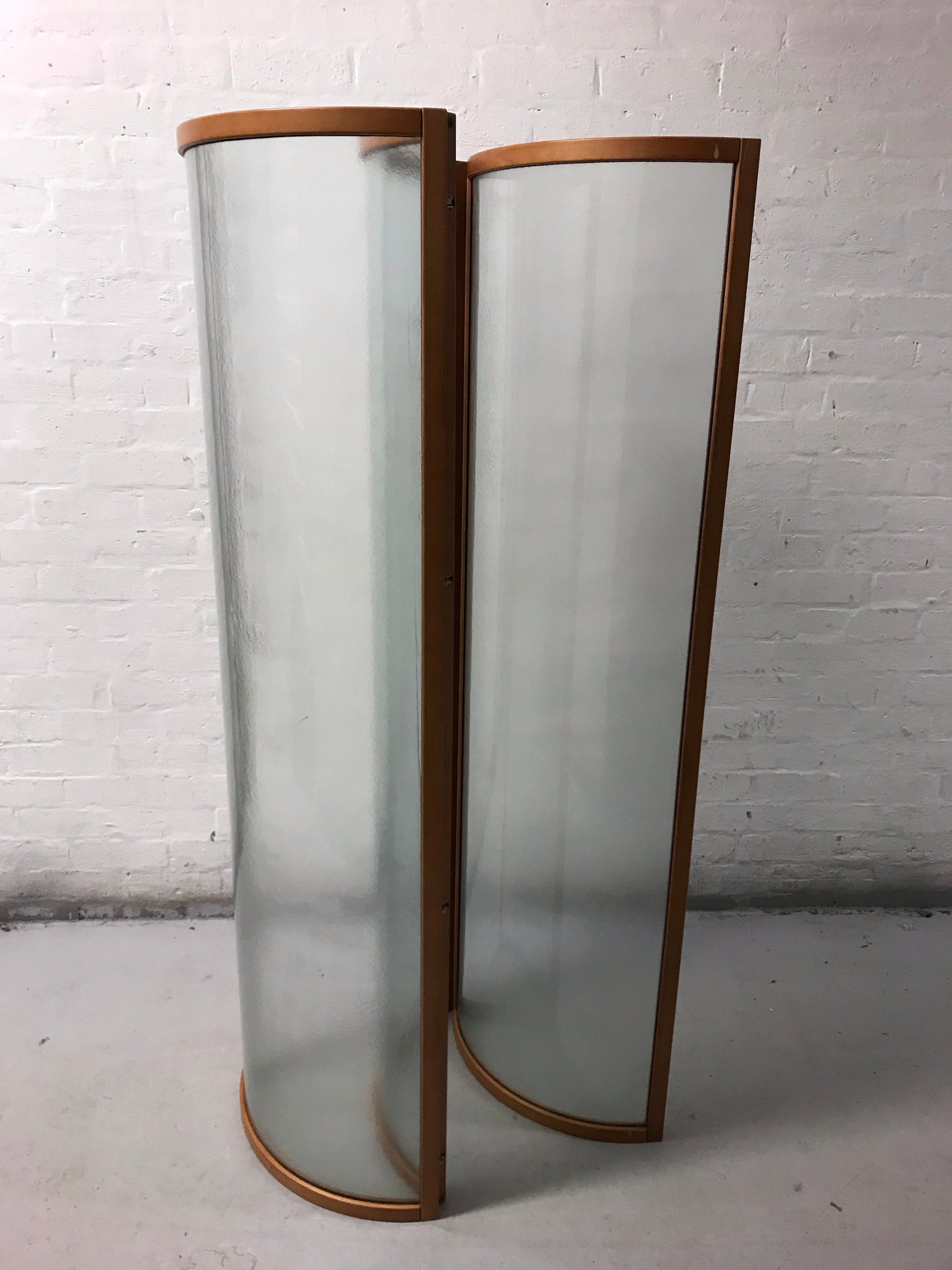 Isabella's Wardrobe Vittorio Livi for Fiam Glass Voyeur Screen by Vittorio Livi for Fiam.