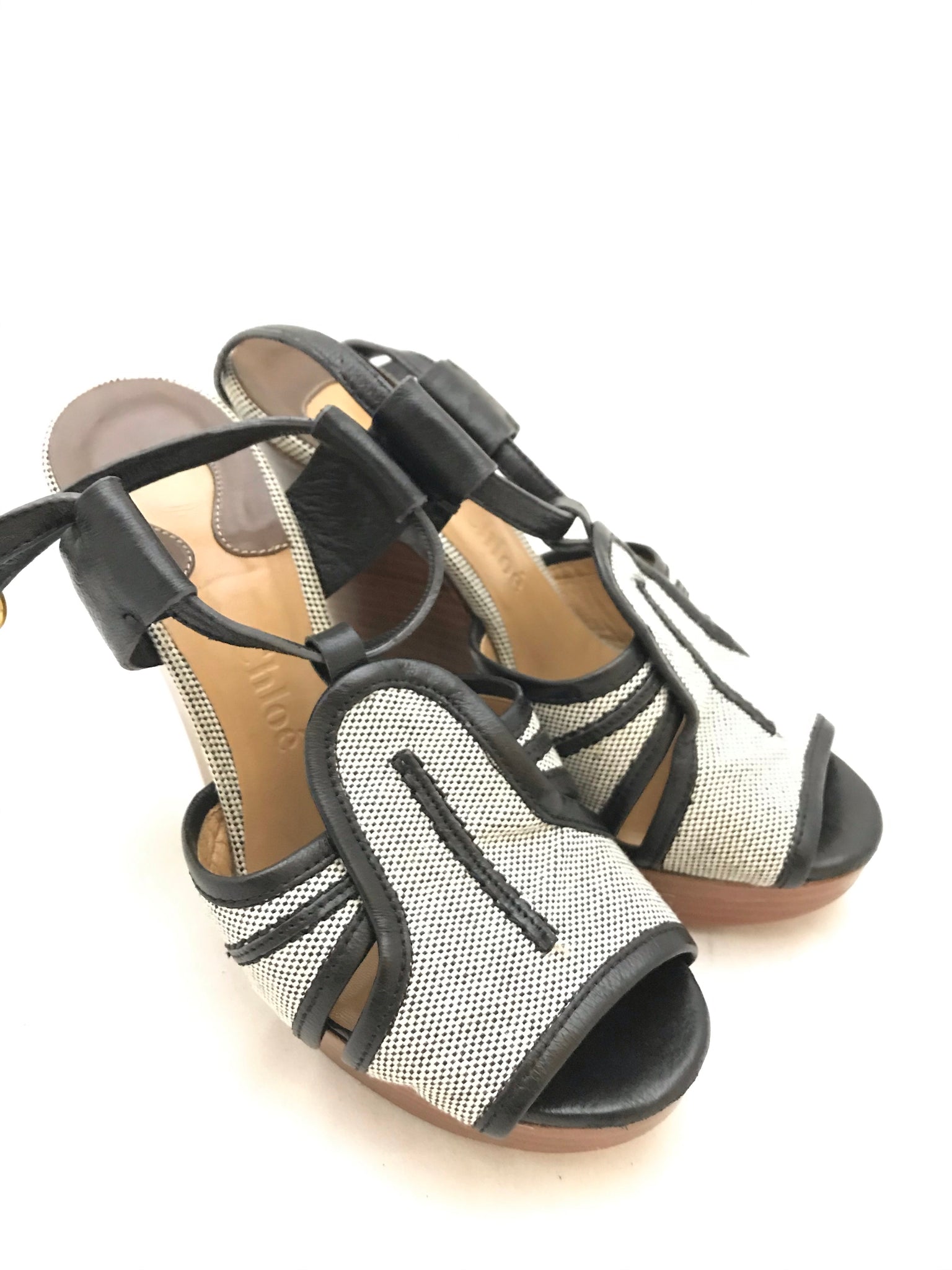 Isabella's Wardrobe Chloe Peeptoe Wedges.