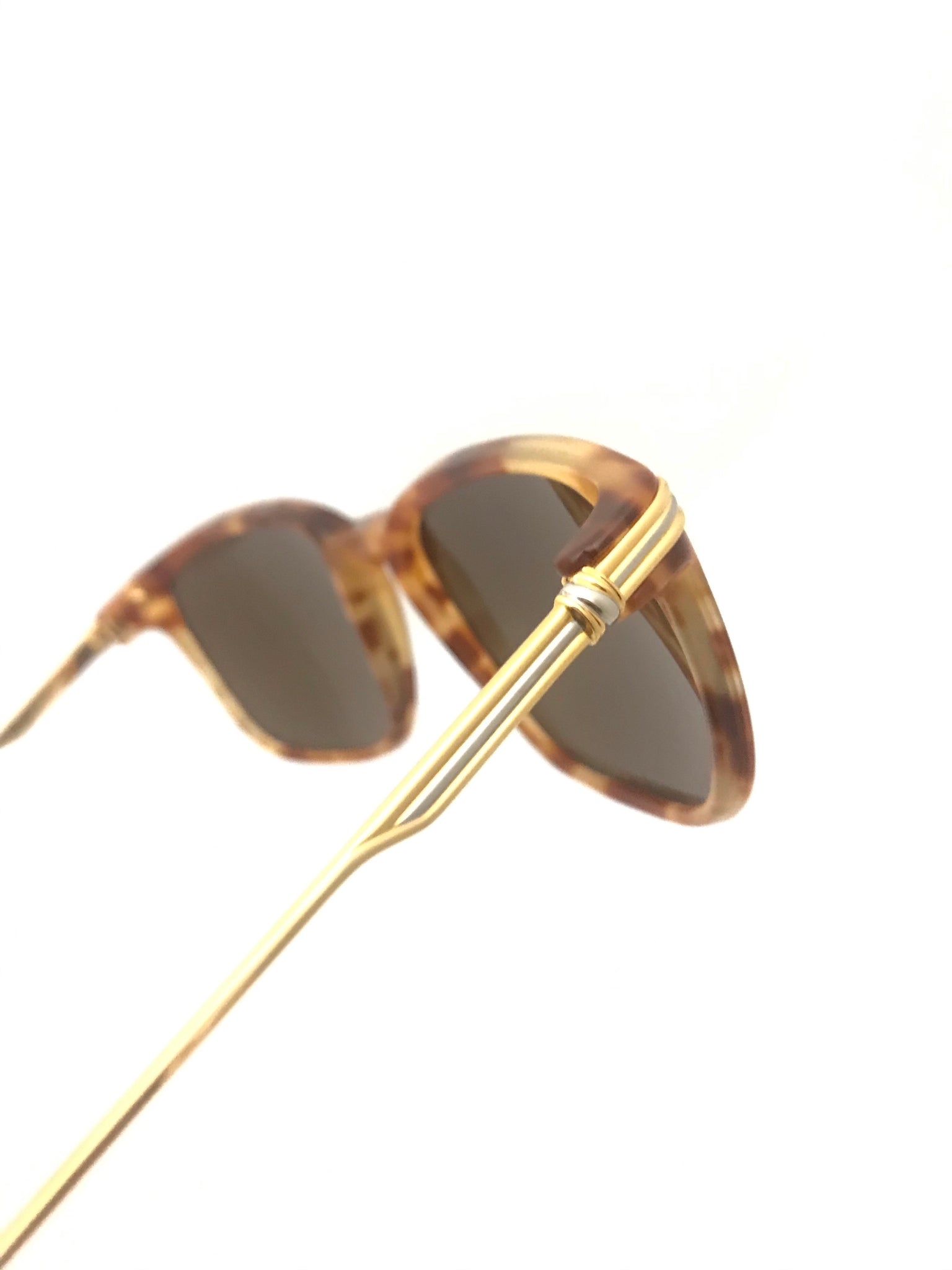 Isabella's Wardrobe Cartier 18k Gold Plated Sunglasses.