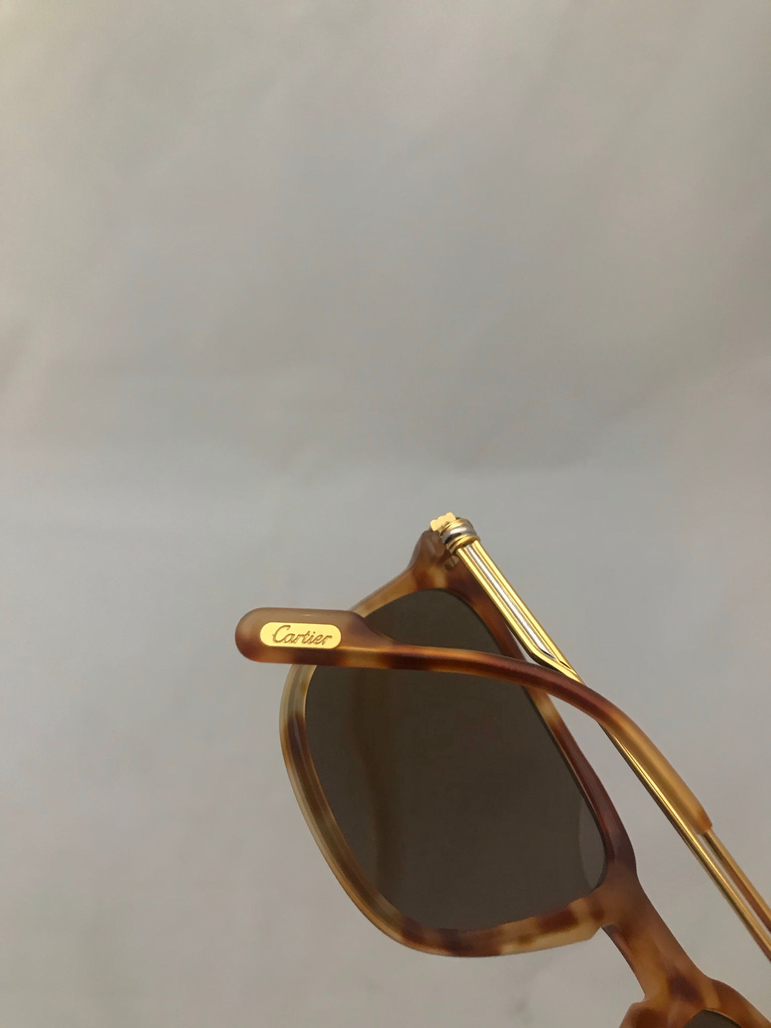 Isabella's Wardrobe Cartier 18k Gold Plated Sunglasses.