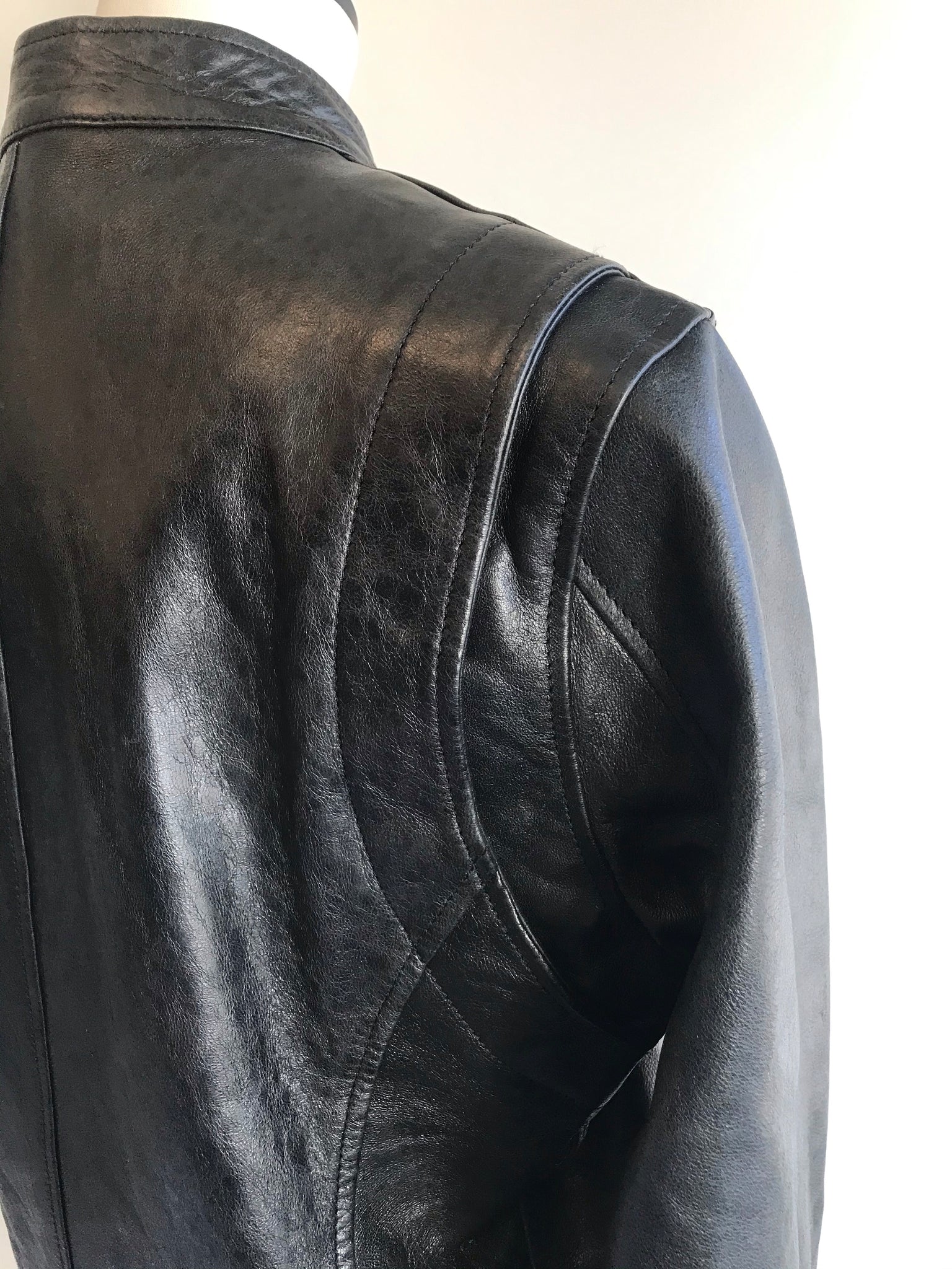 Isabella's Wardrobe Belstaff Gents Studded Leather Jacket.