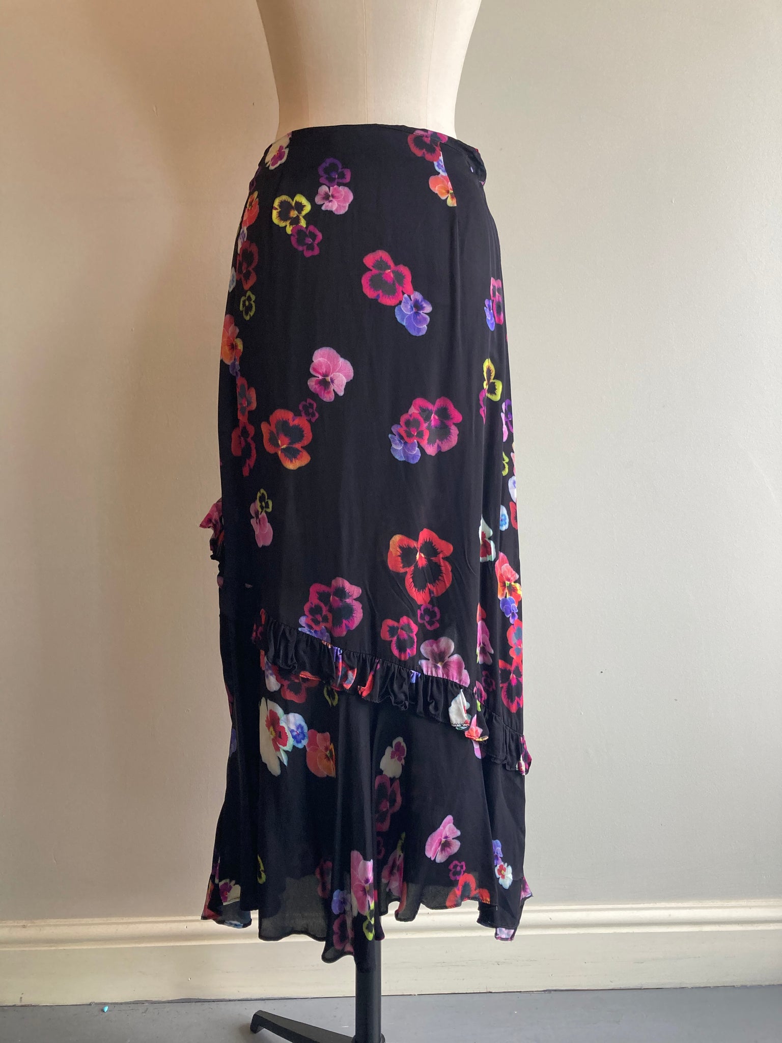 Floral Midi Skirt