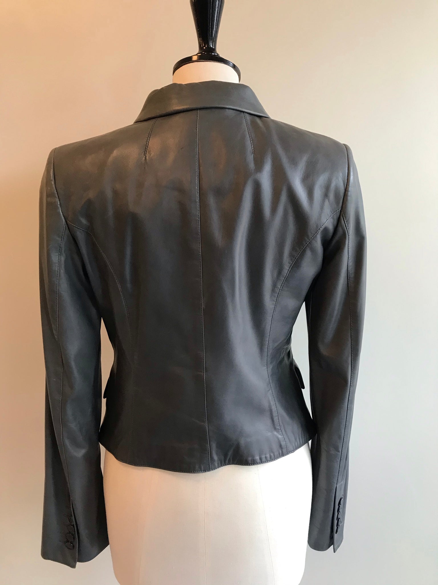 Isabella's Wardrobe Burberry Lambskin Jacket.