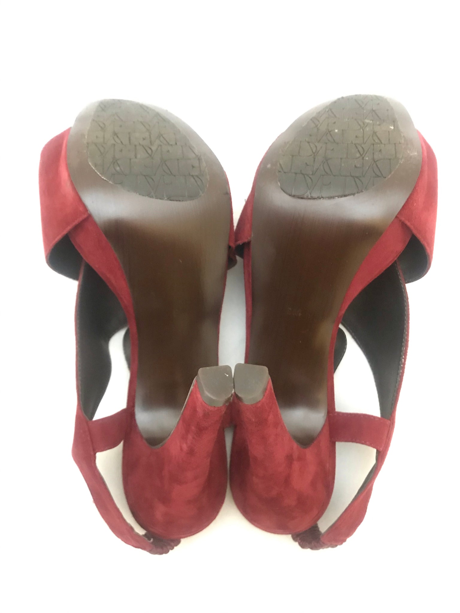 Isabella's Wardrobe Diane von Furstenberg Zia Suede Platform.