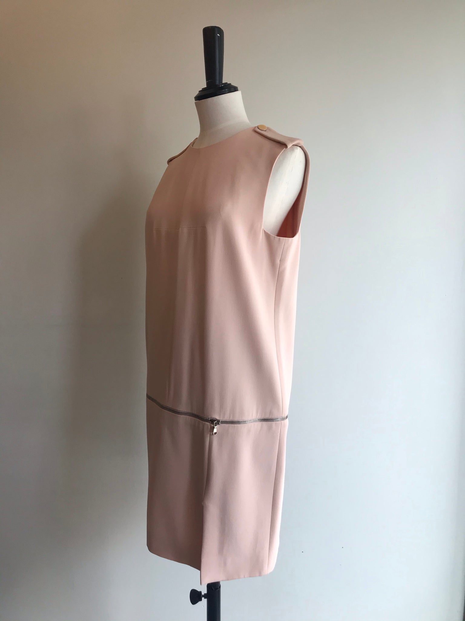 Isabella's Wardrobe Alexander McQueen Zipped Pinafore Dress.
