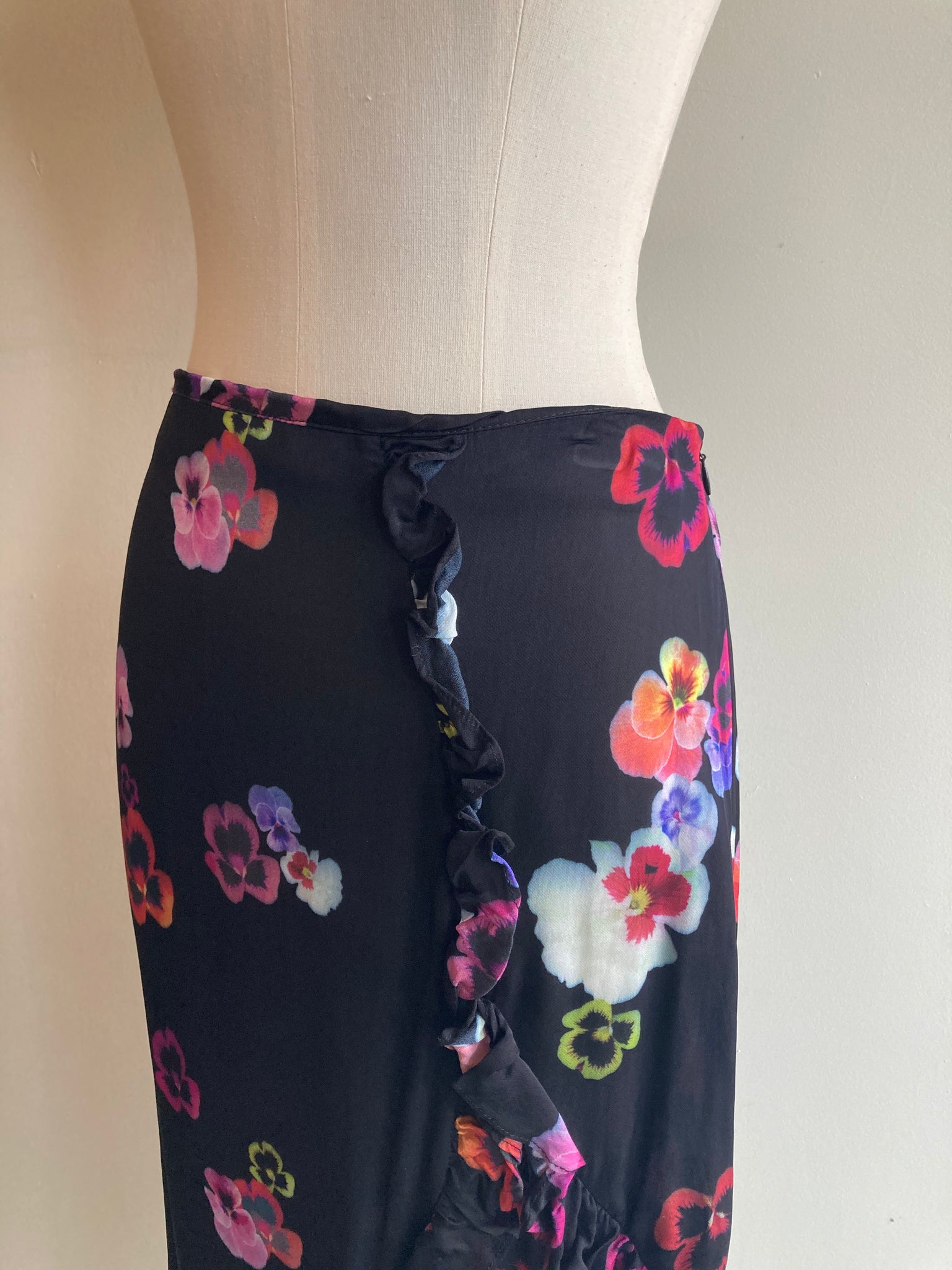 Floral Midi Skirt