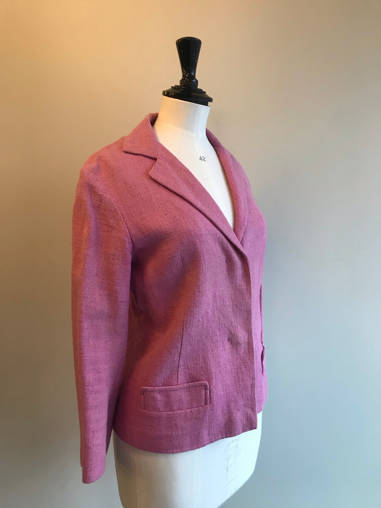 Isabella's Wardrobe Jil Sander Cotton/Linen Mix Blazer.