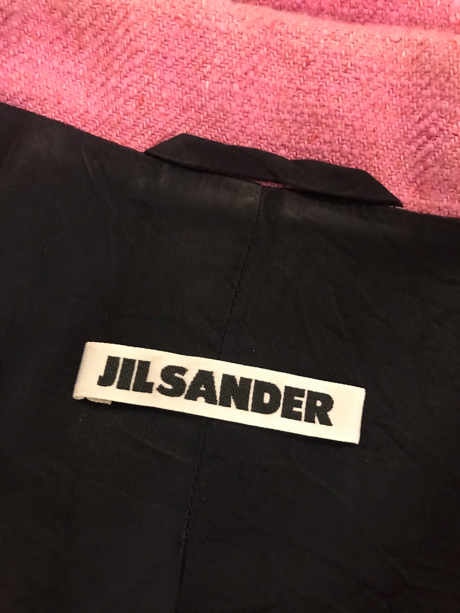 Isabella's Wardrobe Jil Sander Cotton/Linen Mix Blazer.