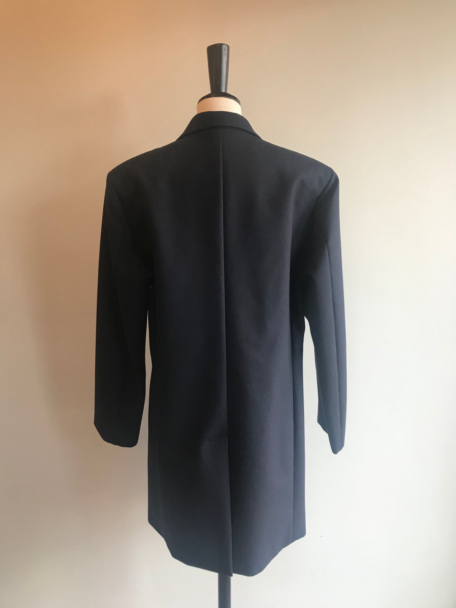 Isabella's Wardrobe Emporio Armani Coated Cotton Coat.
