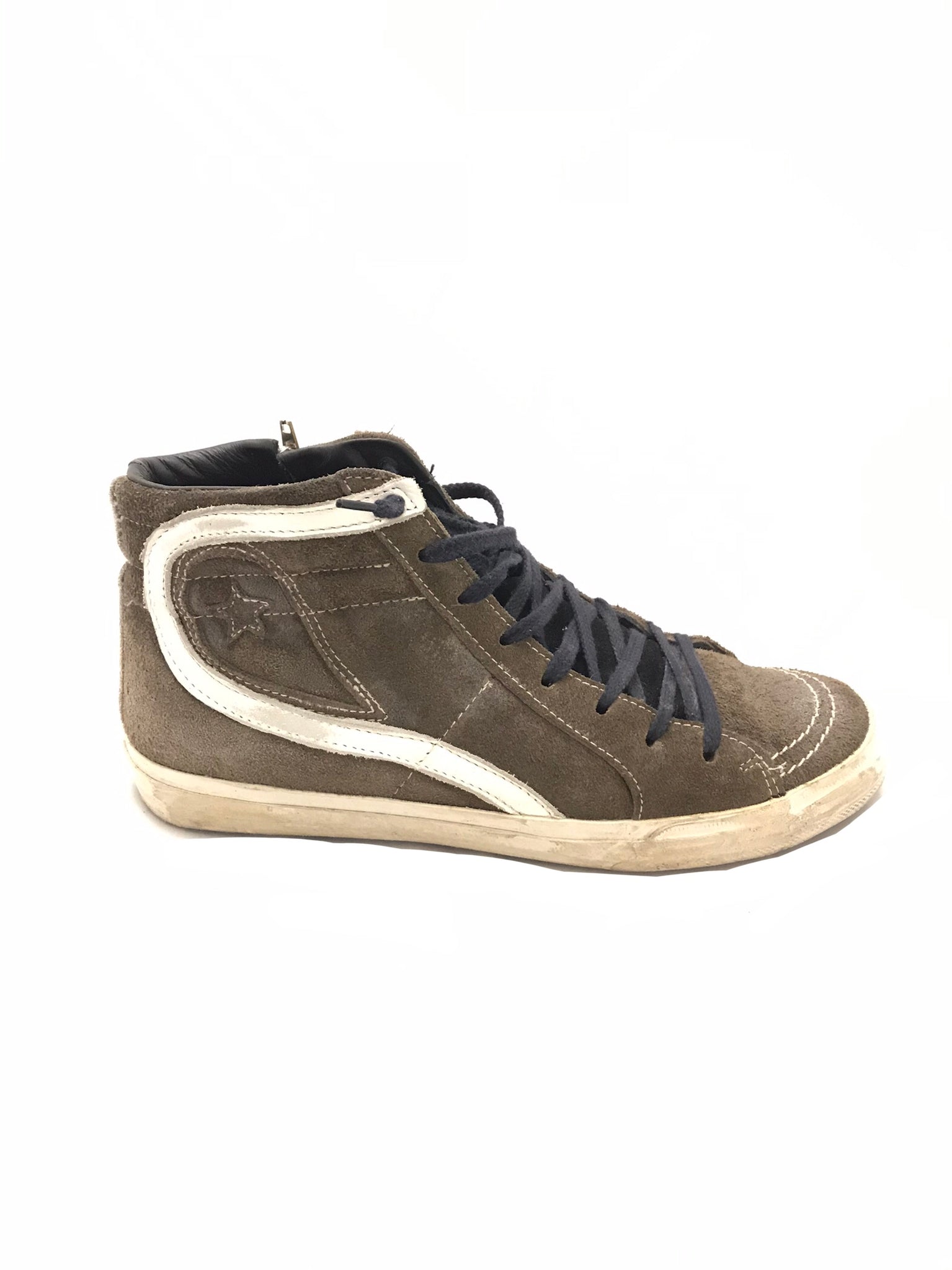 Isabella's Wardrobe Golden Goose Suede Trainers.