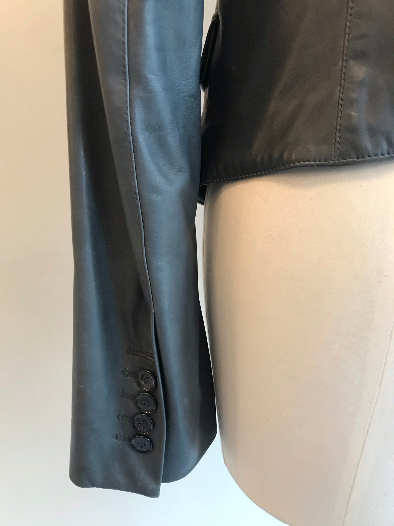 Isabella's Wardrobe Burberry Lambskin Jacket.