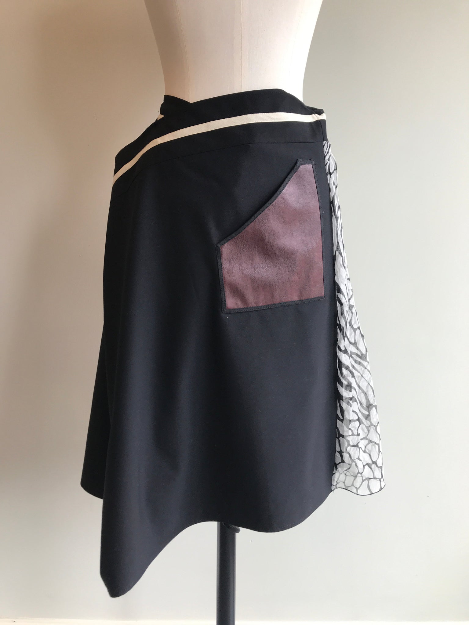 Isabella's Wardrobe Elio Fronterre Cotton Wrap Skirt.
