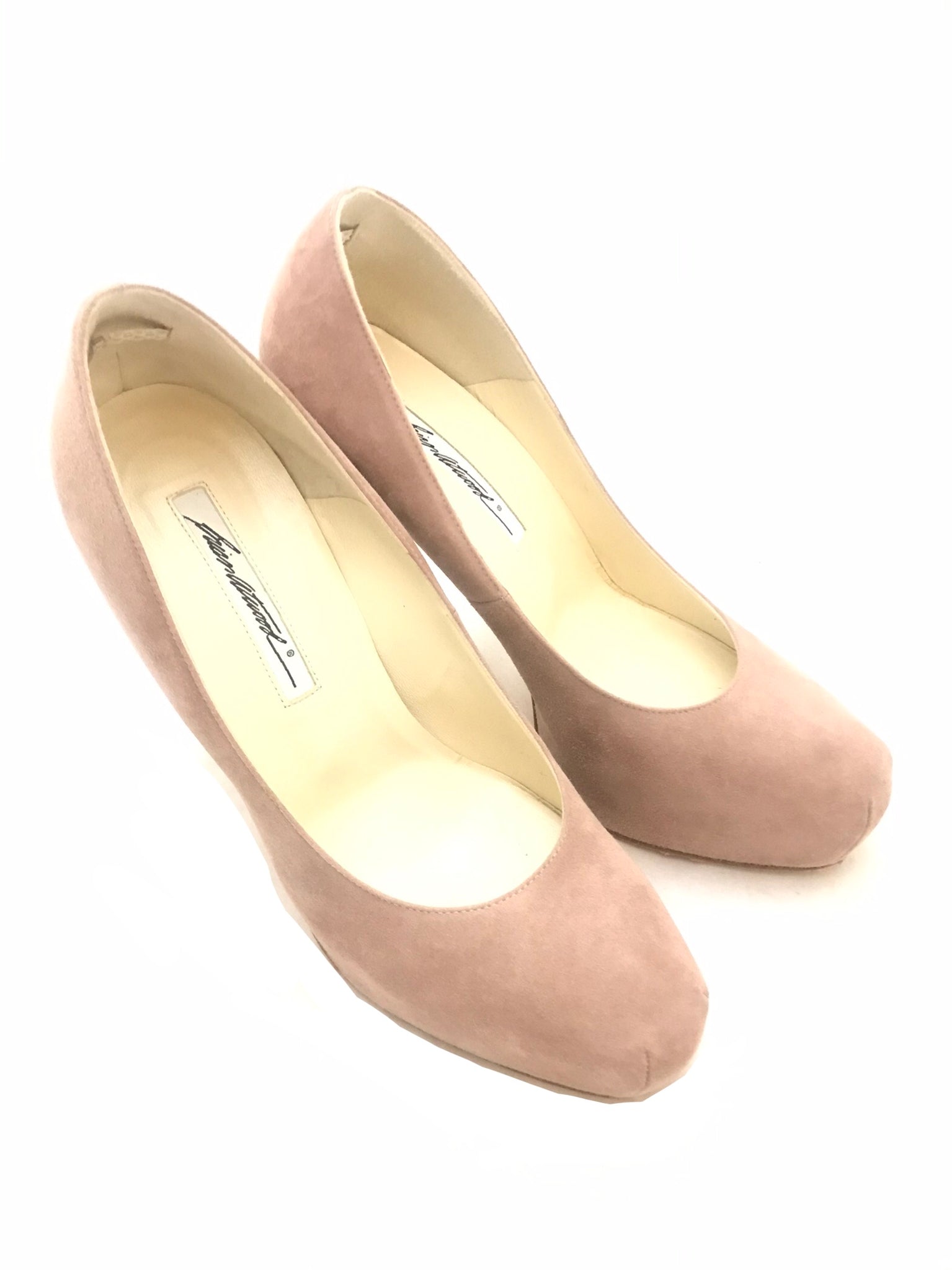 Isabella's Wardrobe Brian Atwood Cappuccino Platform Heels.
