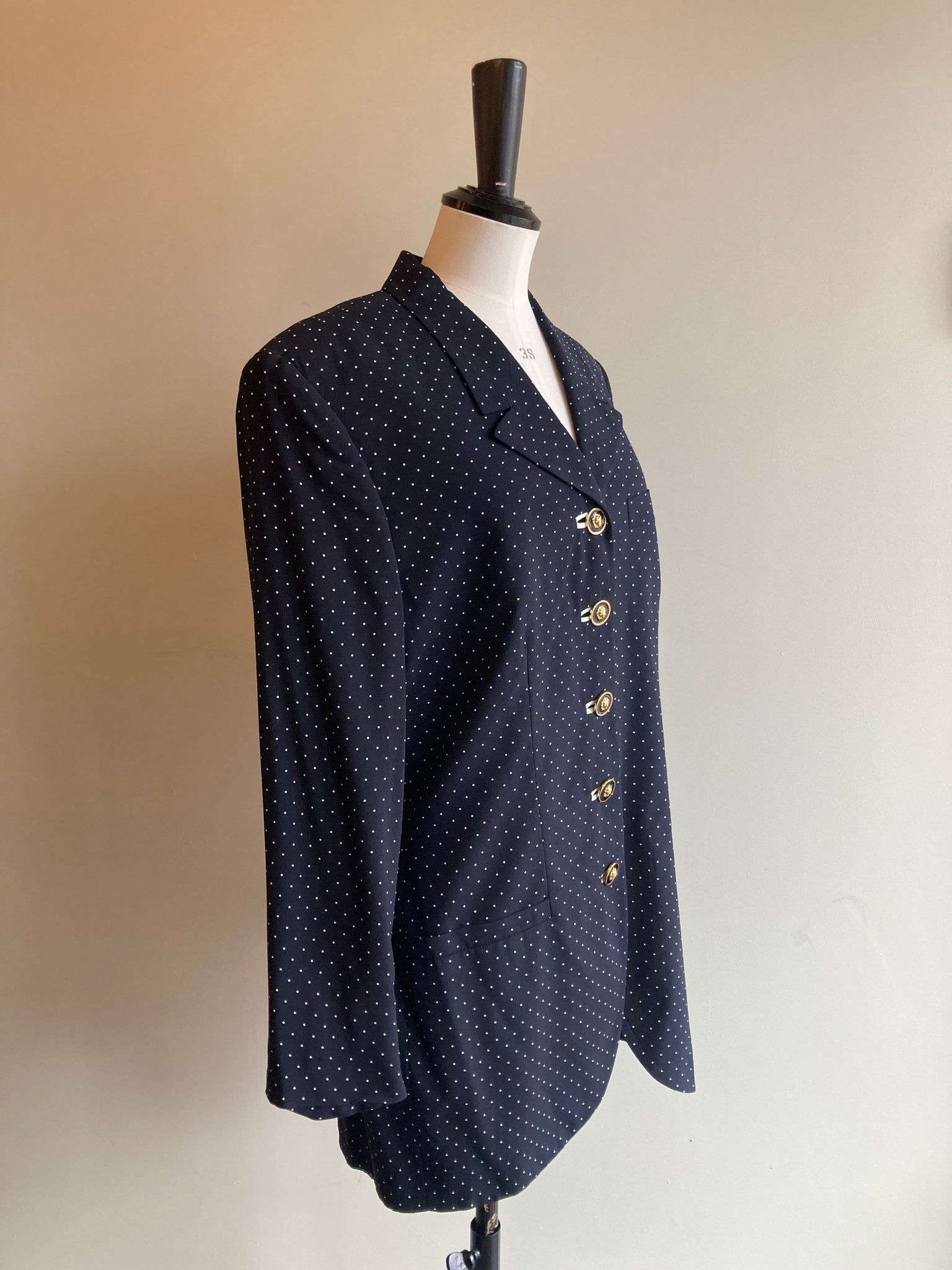 Vintage Polka Dot Jacket
