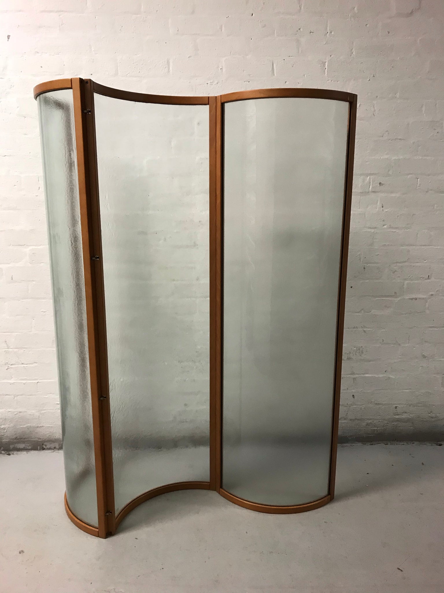 Isabella's Wardrobe Vittorio Livi for Fiam Glass Voyeur Screen by Vittorio Livi for Fiam.