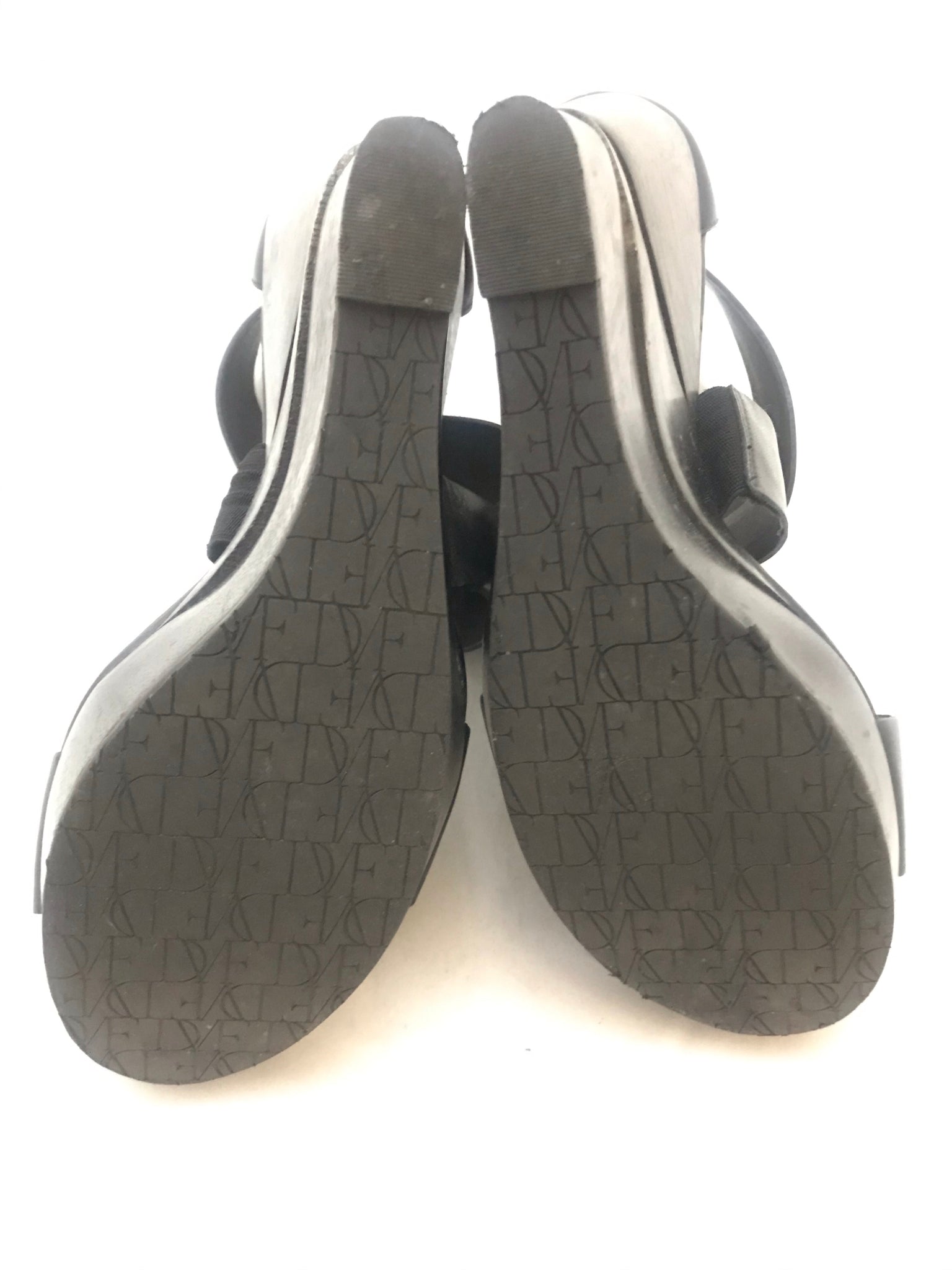 Isabella's Wardrobe Diane von Furstenberg Wooden Wedges.