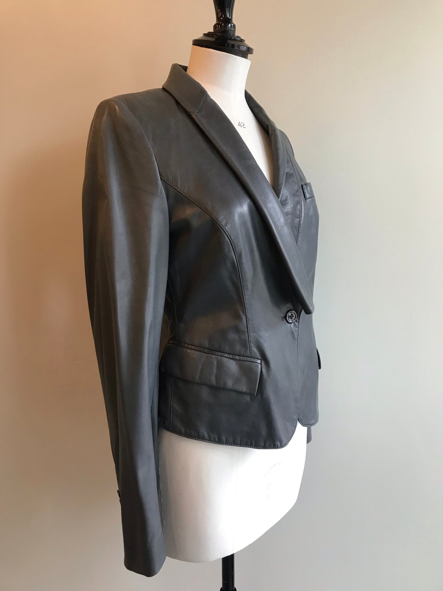 Isabella's Wardrobe Burberry Lambskin Jacket.