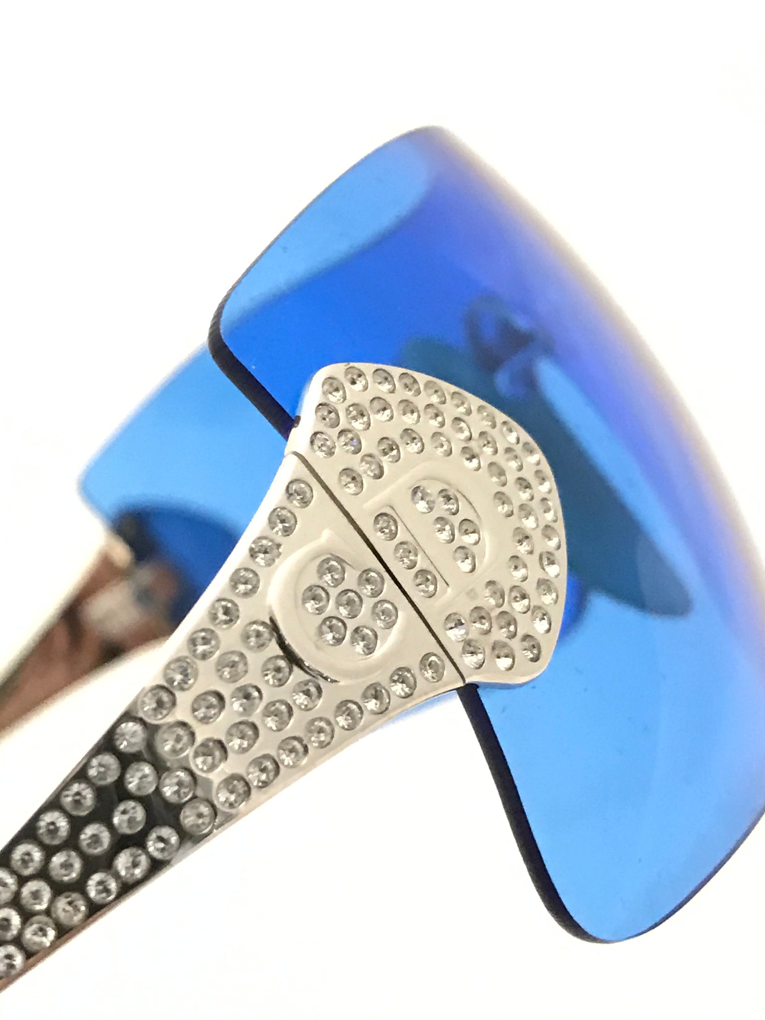 Isabella's Wardrobe Dior Vintage Alek R8Y Swarovski Crystals Sunglasses.