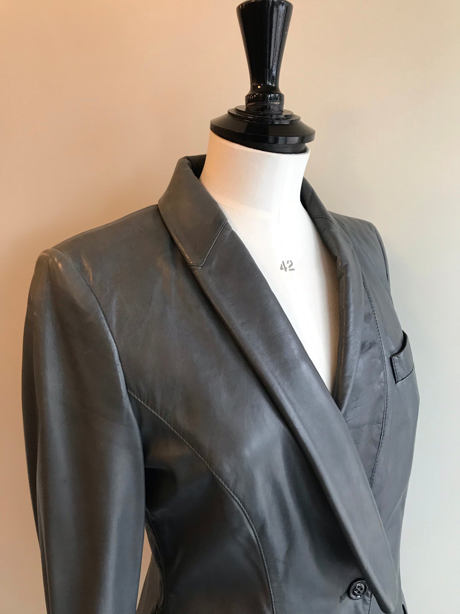 Isabella's Wardrobe Burberry Lambskin Jacket.